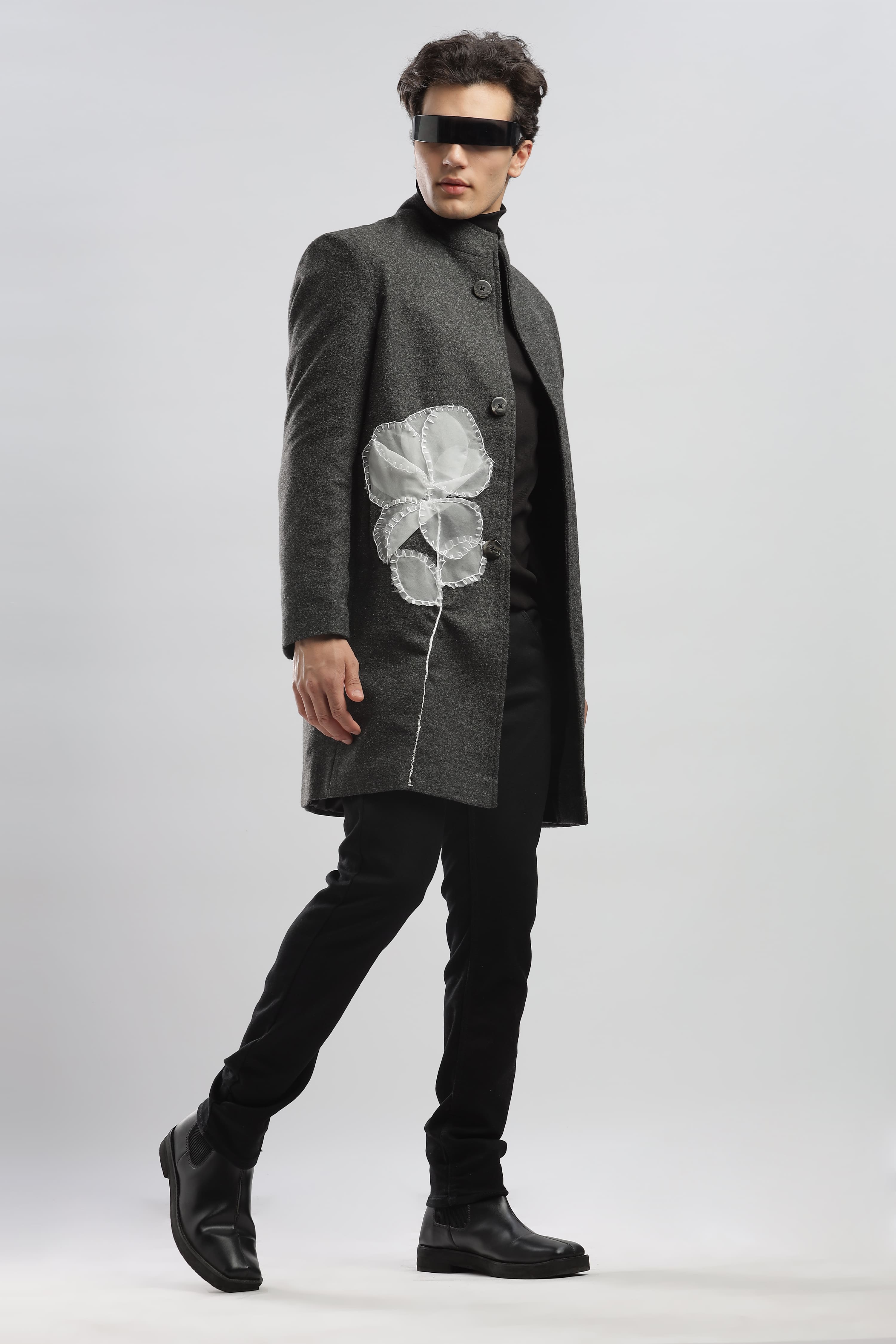 Artisanal Bloom Long Coat