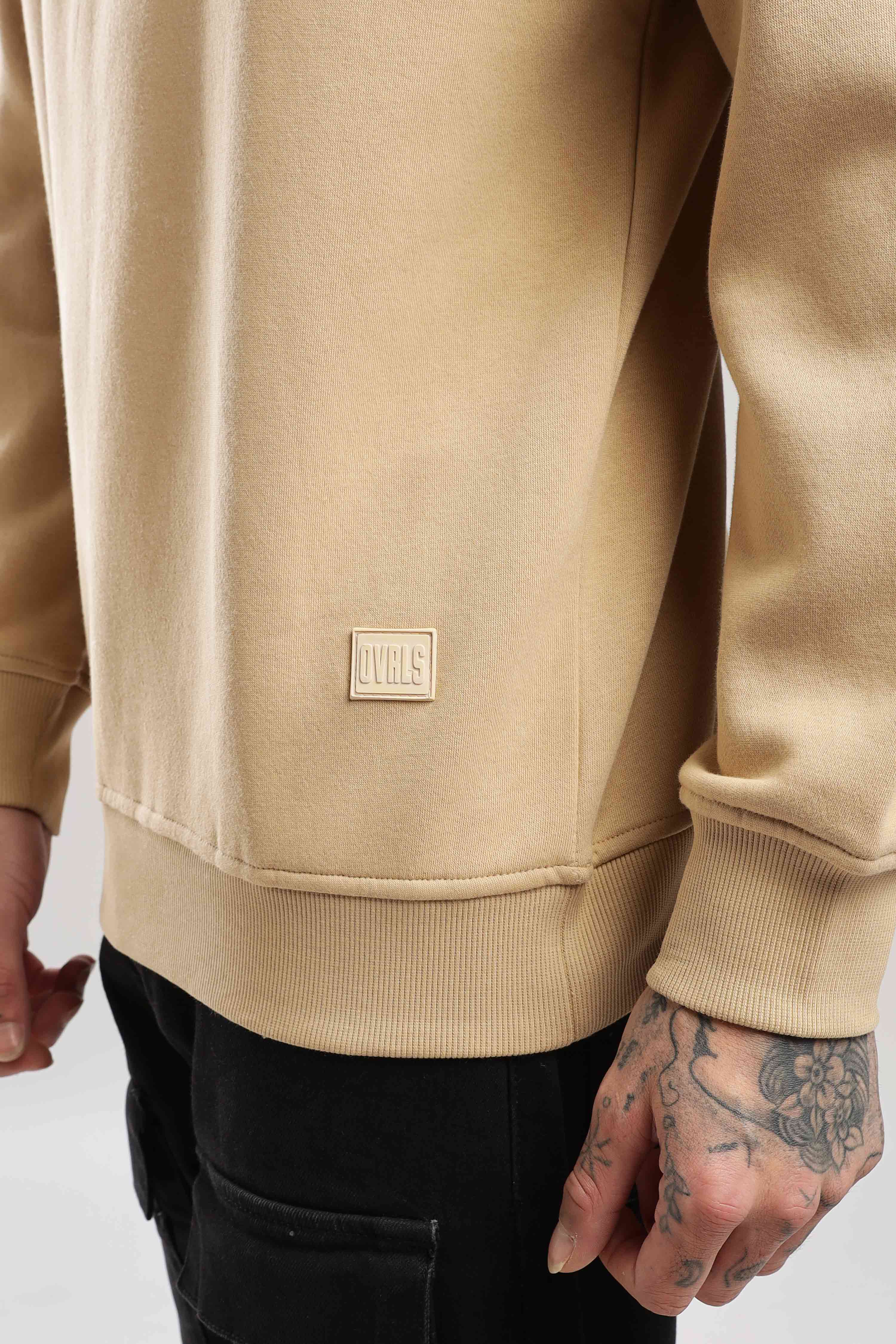 Tan Oversized Sweatshirt