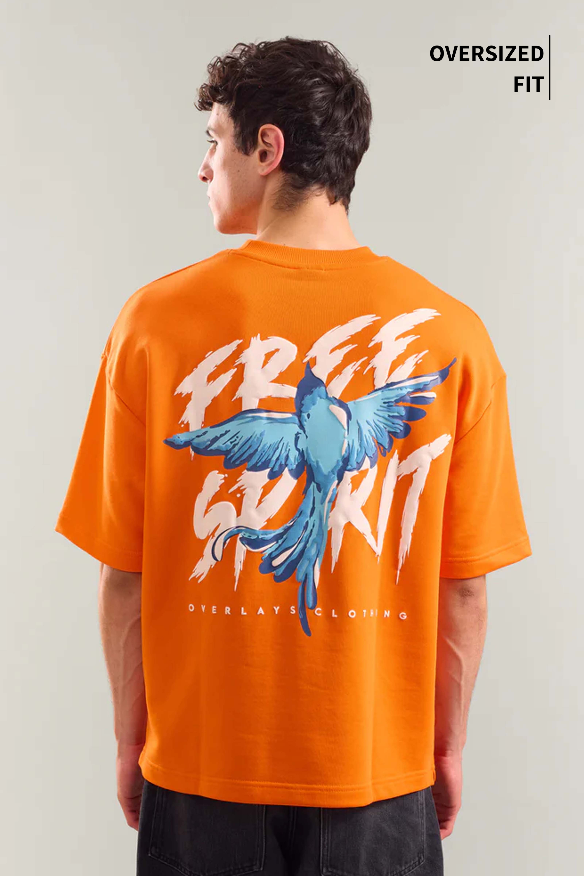 Heavy Weight Free Spirit Arc Oversized T-shirt