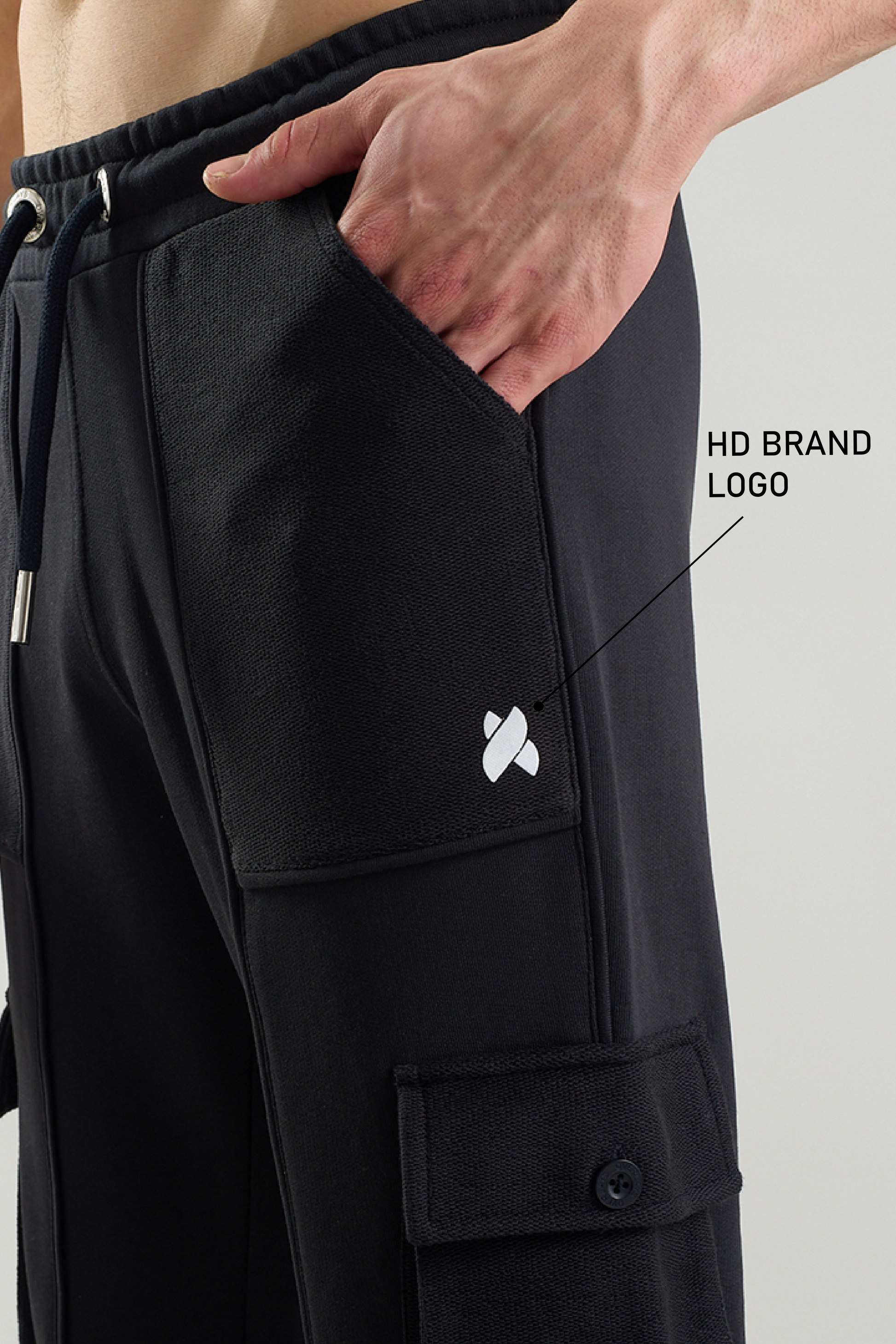 Deconstructed Raven joggers