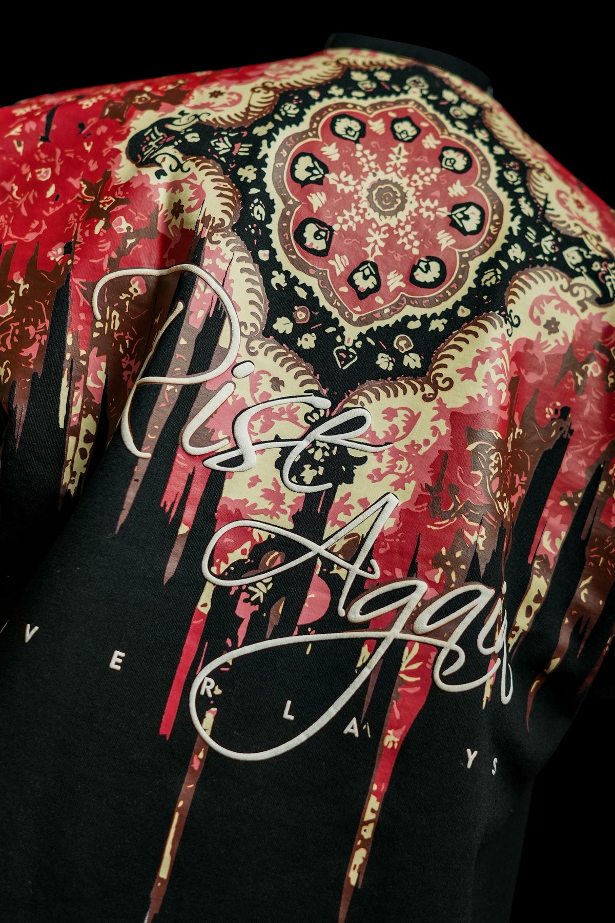 Carpedian  Black Oversized Tshirt