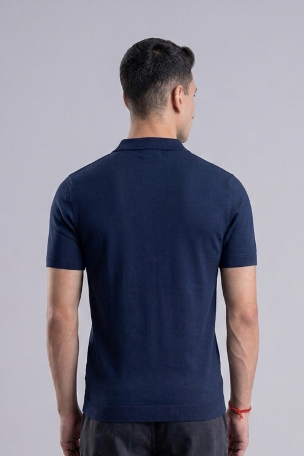 Midnight Slate Navy Regular Fit Polo