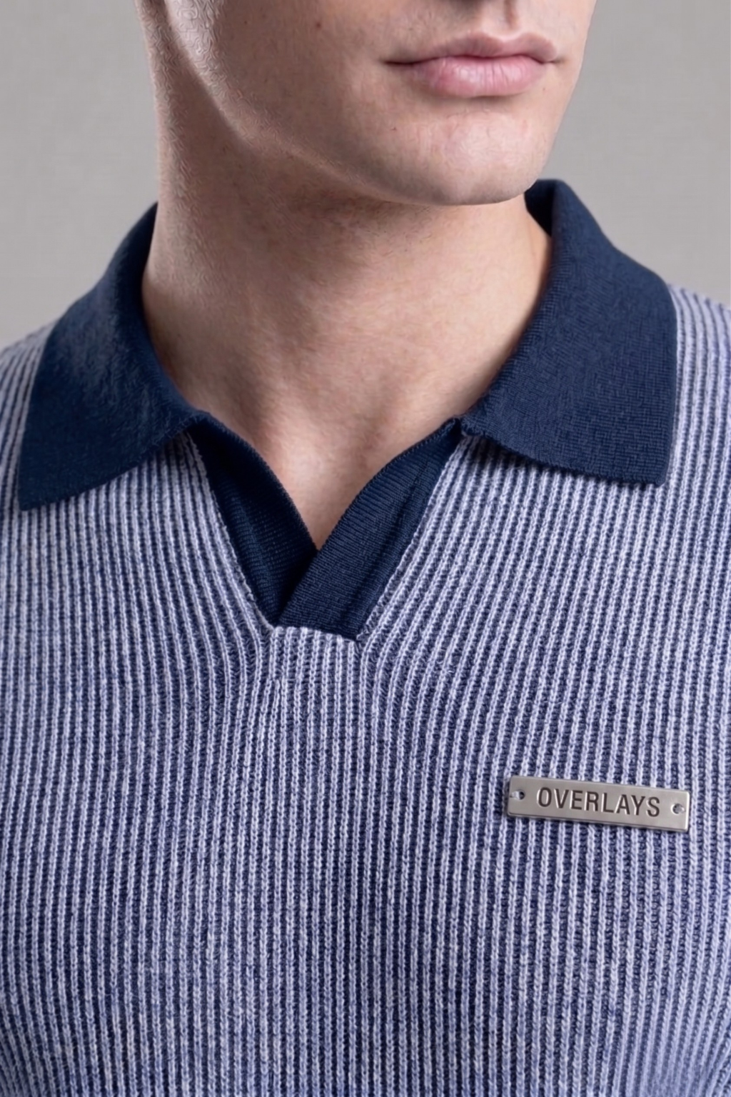 Midnight Slate Navy Regular Fit Polo