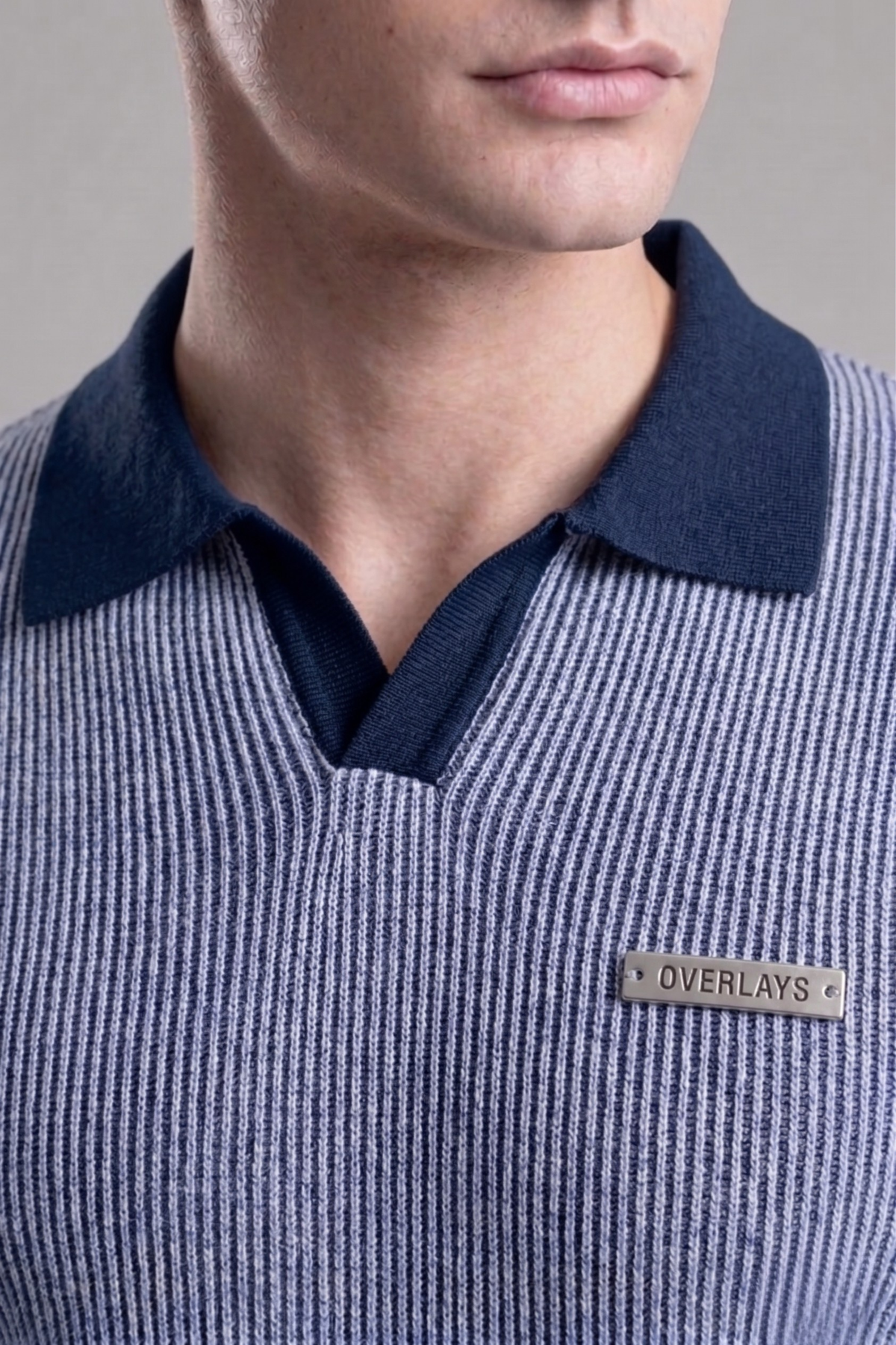 Midnight Slate Navy Regular Fit Polo