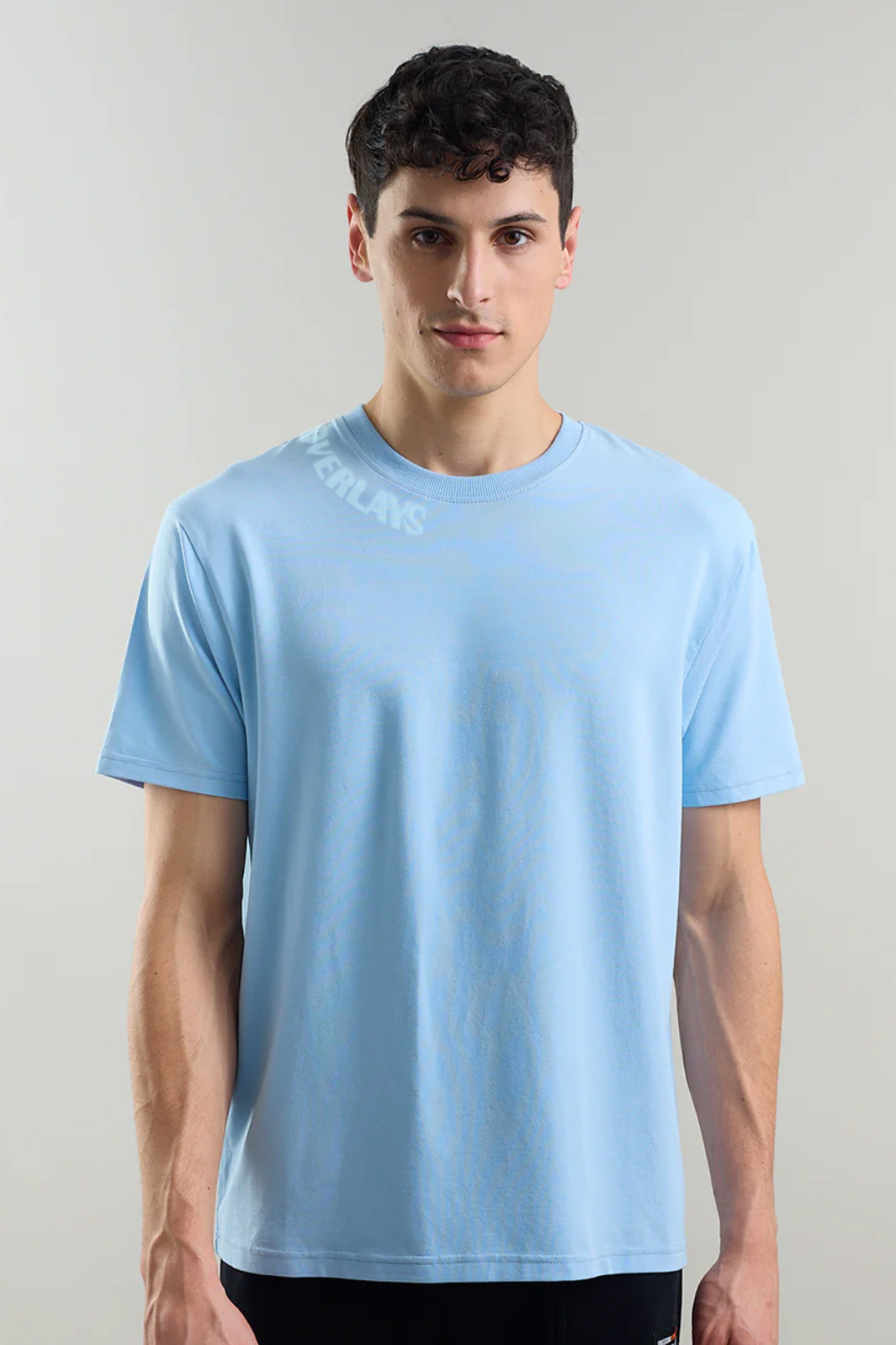 Blue Arc Relaxed Fit T-Shirt