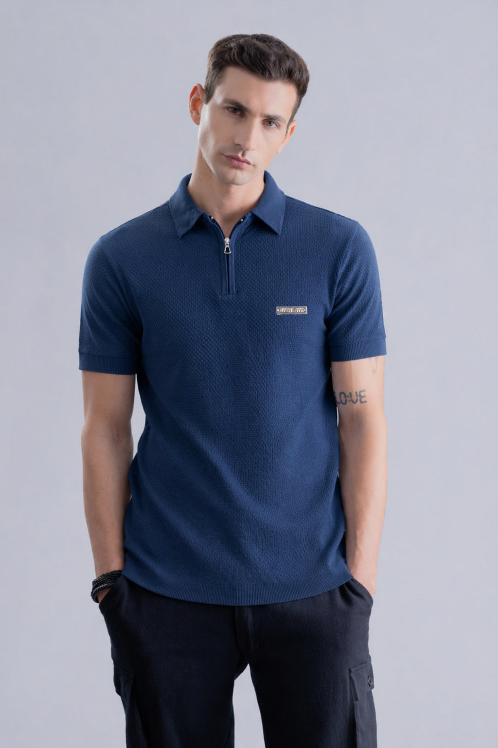 Ocean Dusk Navy Regular Fit Polo