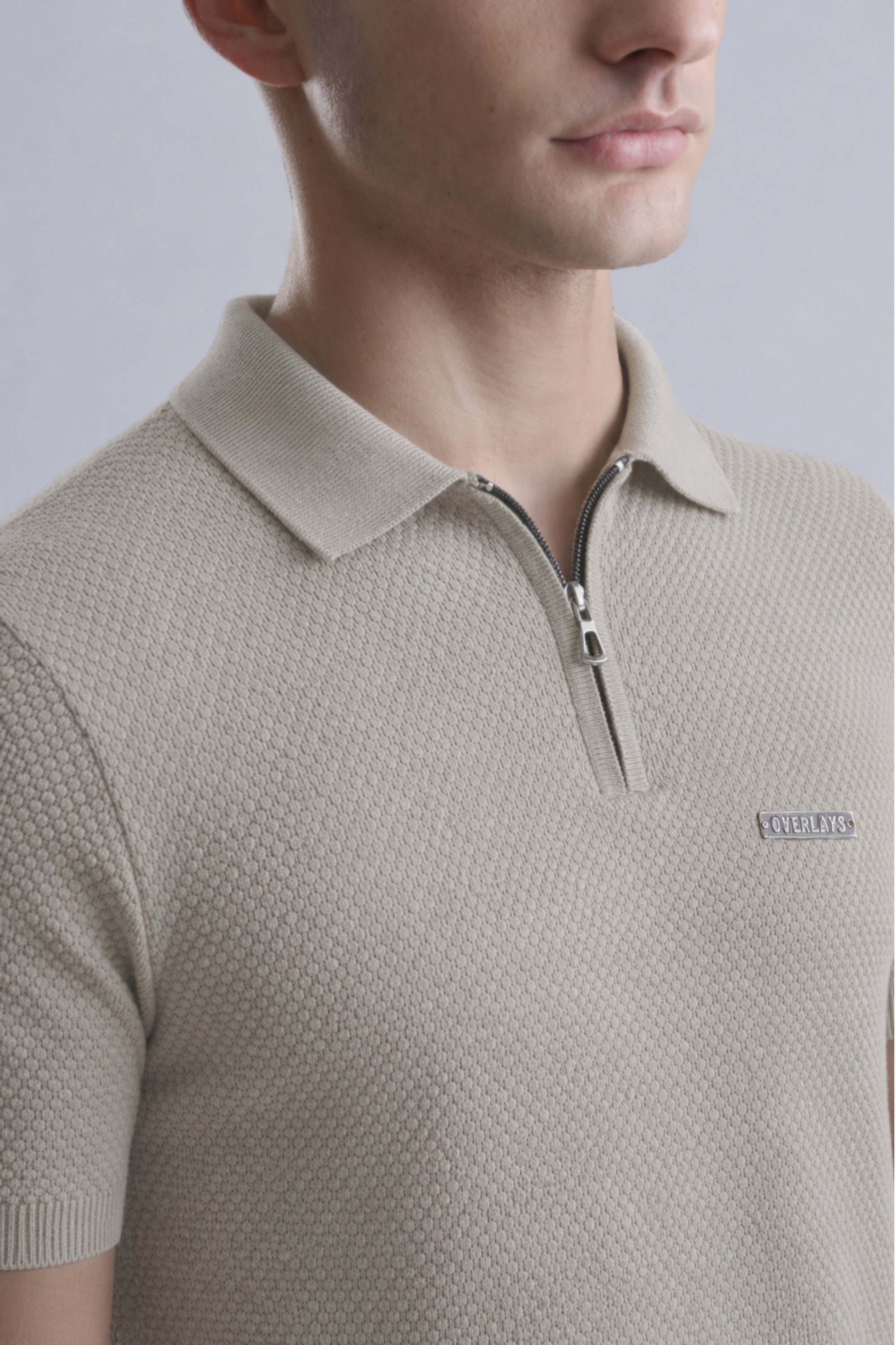 Sahara Drift Tan Regular Fit Polo