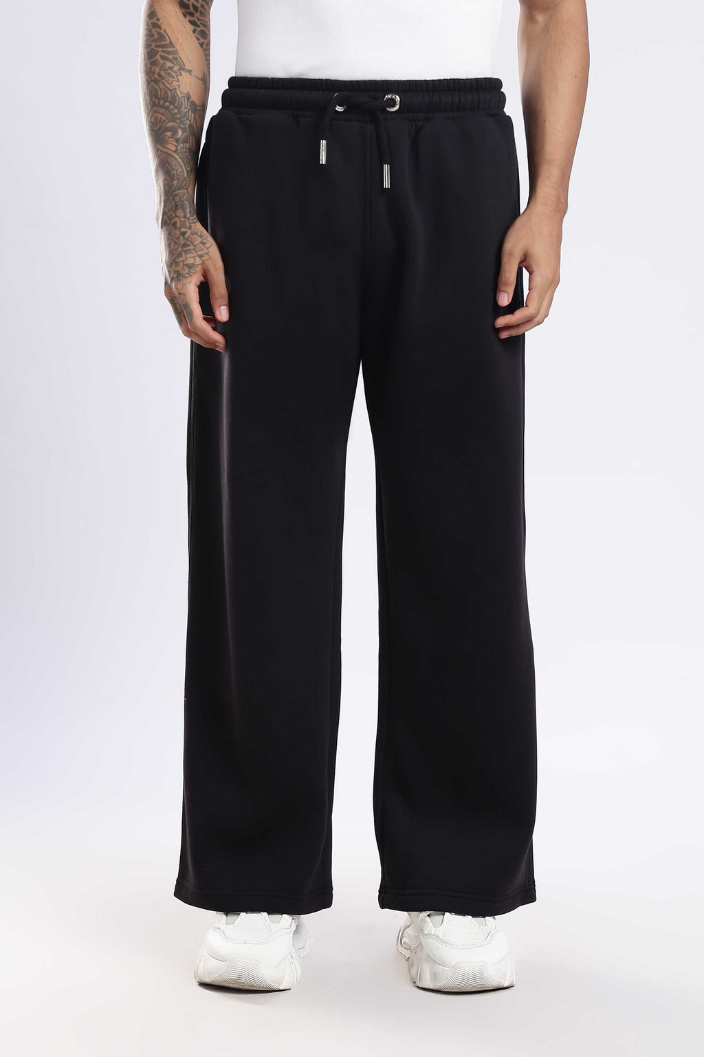 Noir heavyweight black joggers