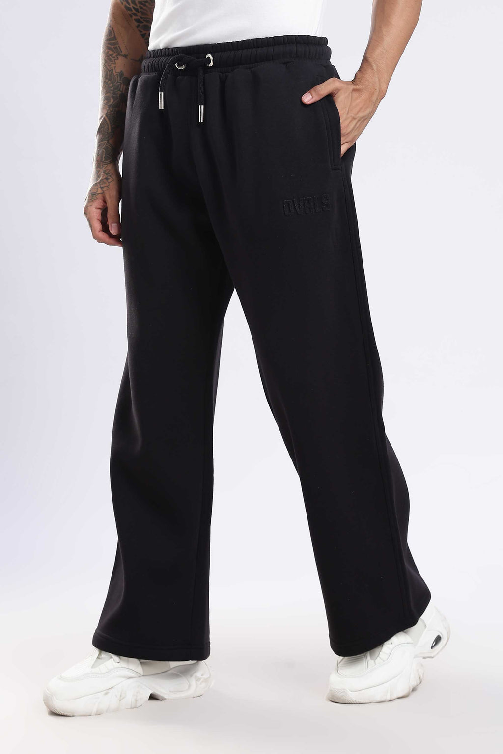 Noir heavyweight black joggers
