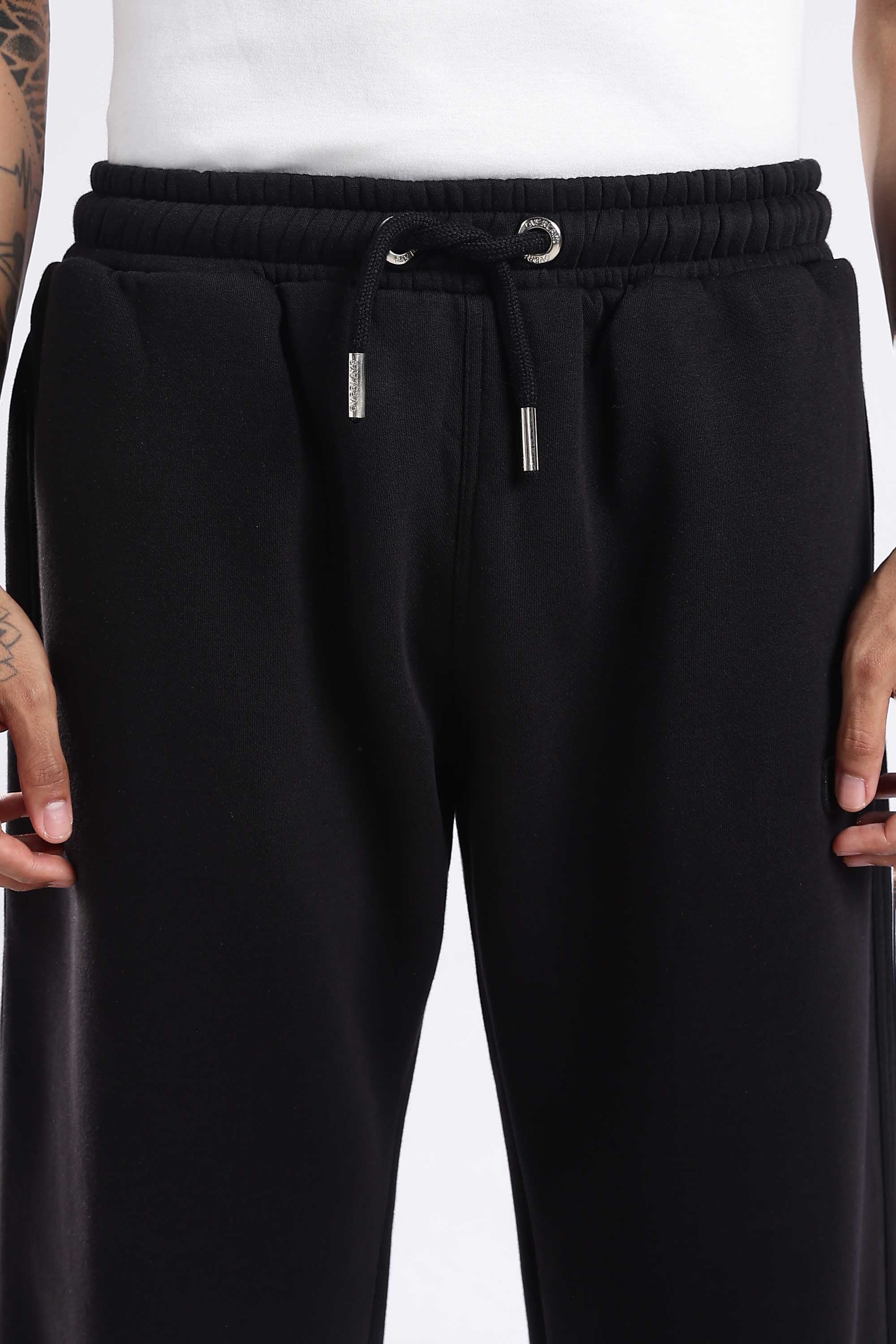 Noir heavyweight black joggers