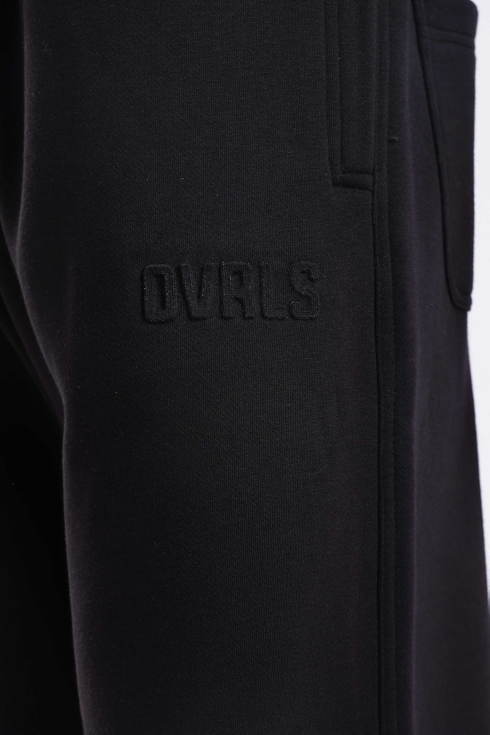 Noir heavyweight black joggers