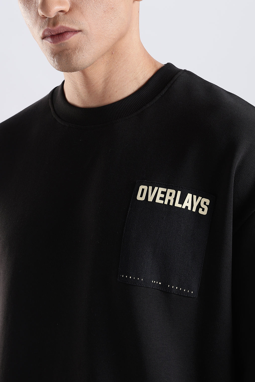Liberty Black Oversized Fit T-Shirt