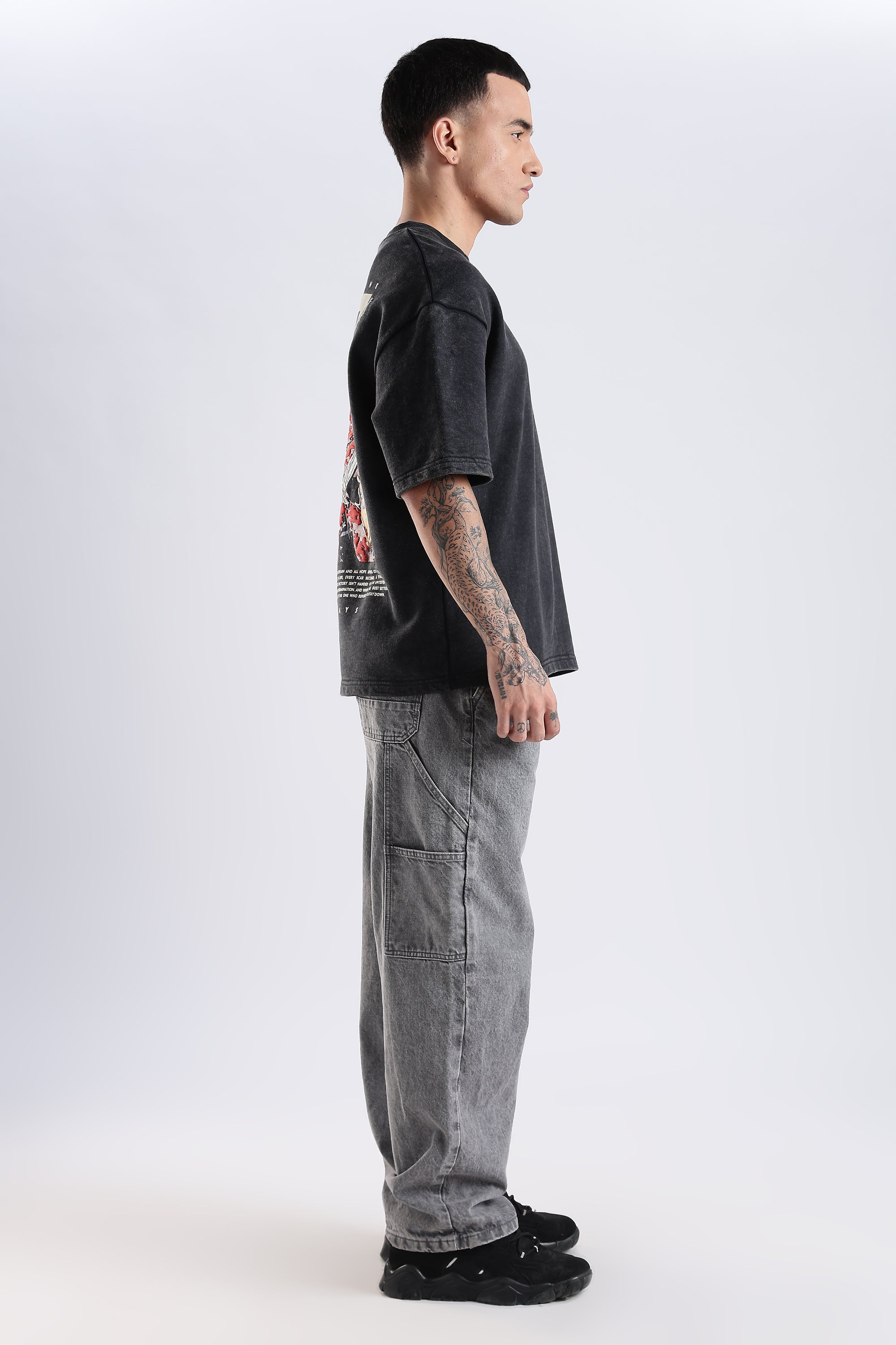 The Knight Relaxed Distressed T-Shirt