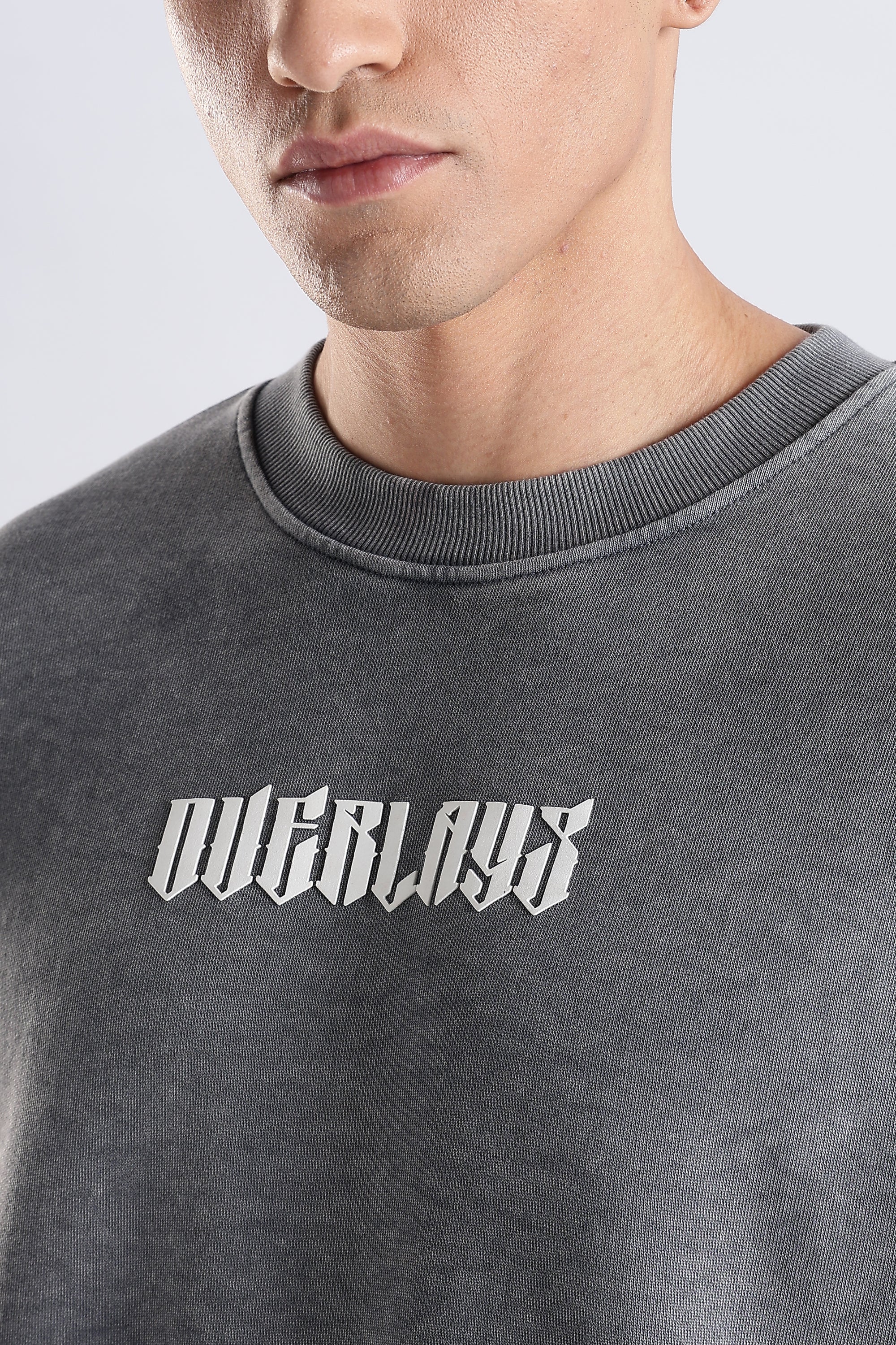 Blazing Wild distressed Oversized Fit T-Shirt