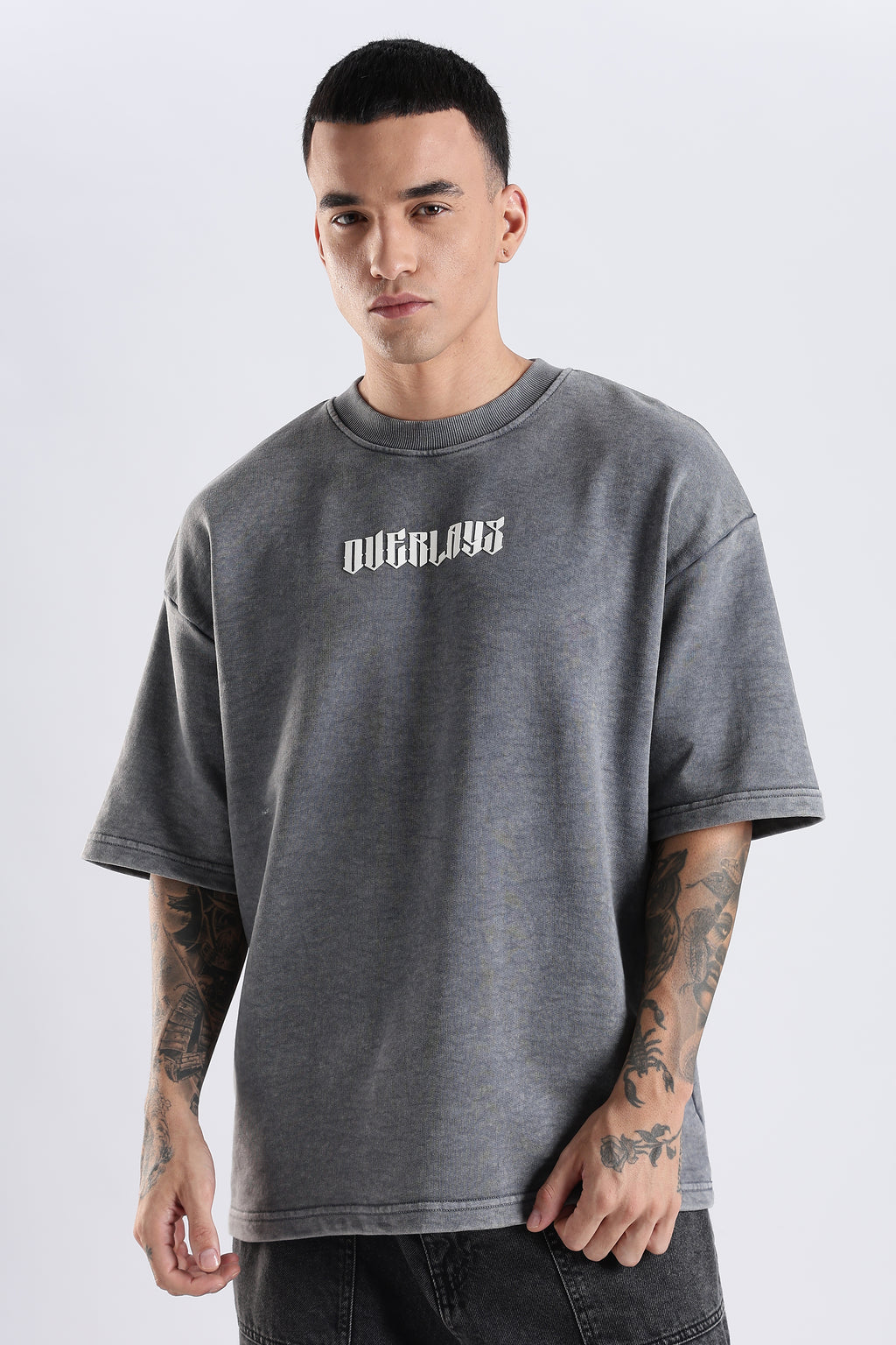 Blazing Wild distressed Oversized Fit T-Shirt