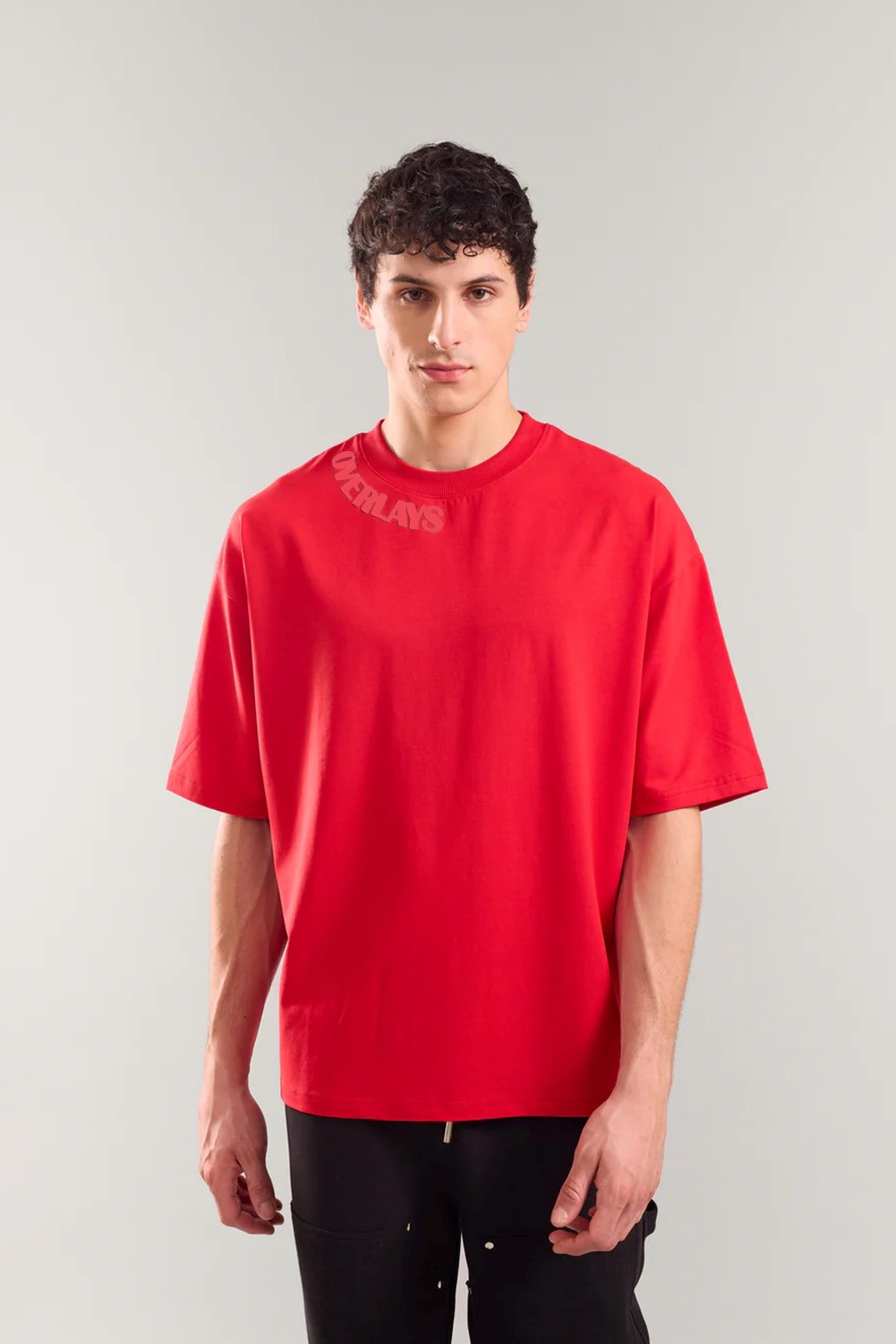 Free Spirit Red Oversized Fit T-shirt - Ultra Soft