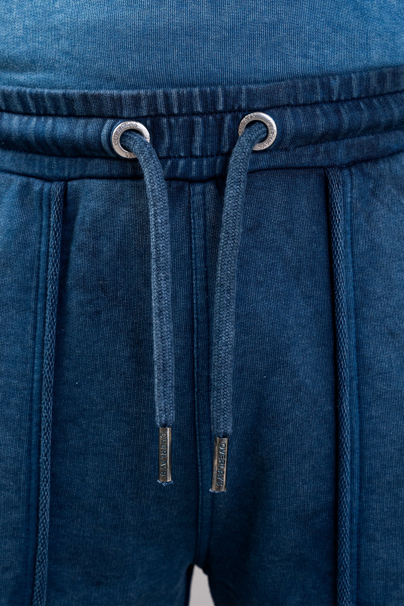 Aqua Distressed Shorts