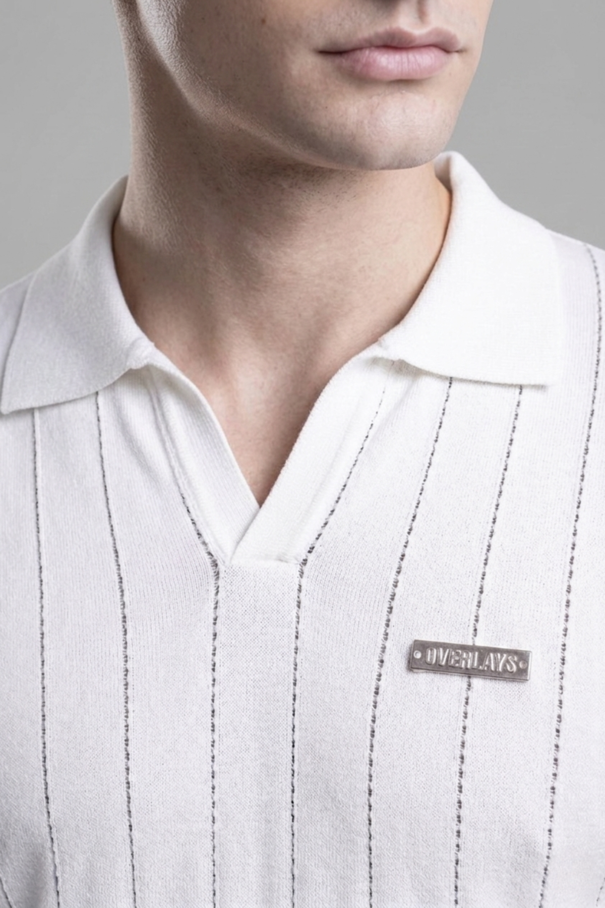 Ivory Crest White Regular Fit Polo