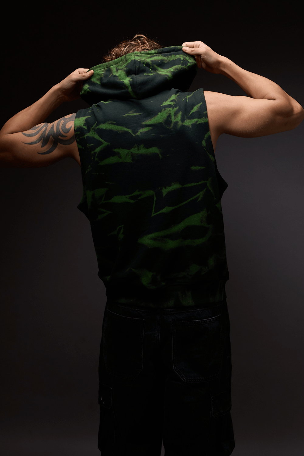 Flash Hood Sleeveless Tank top