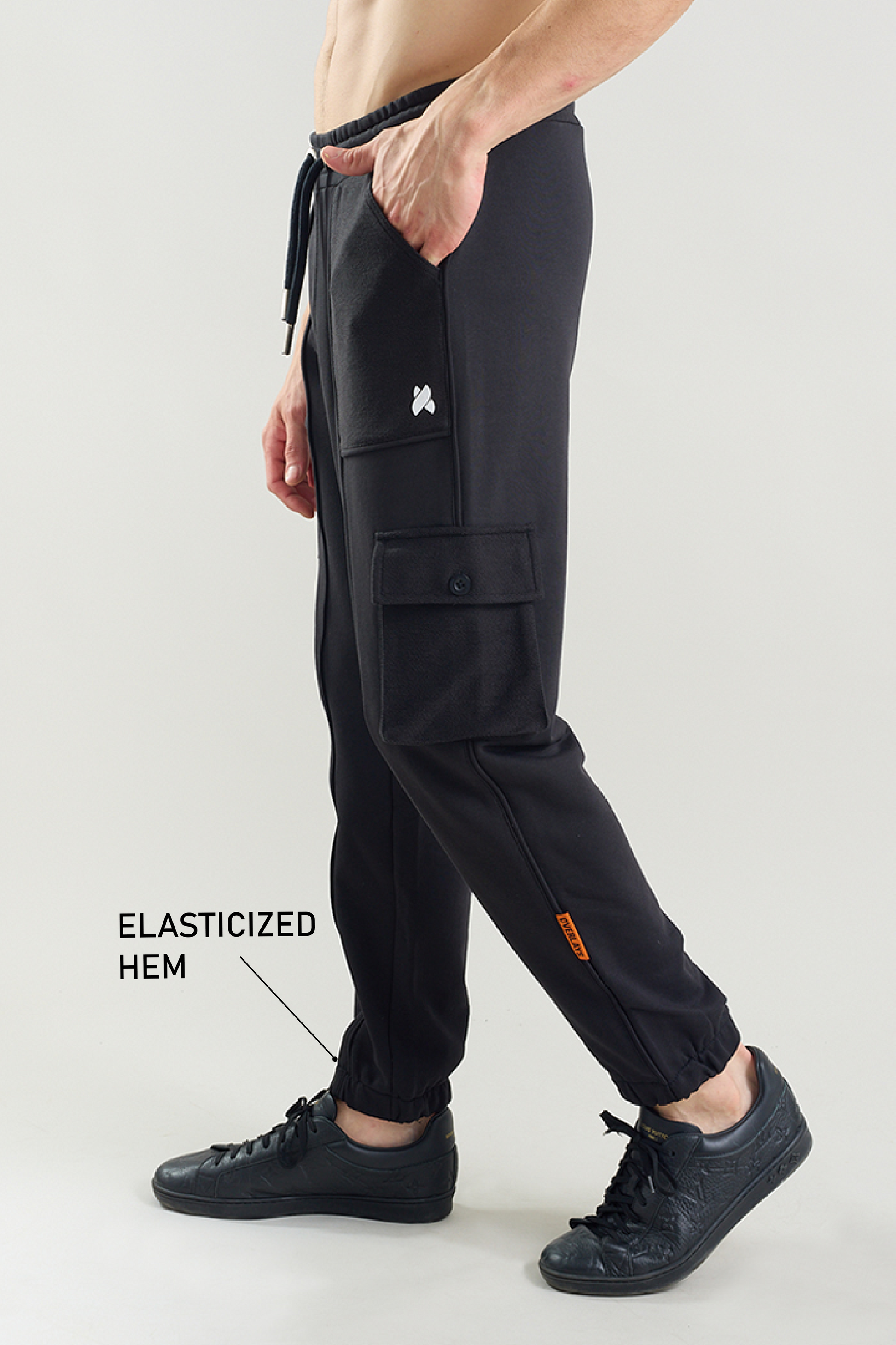 Deconstructed Raven joggers