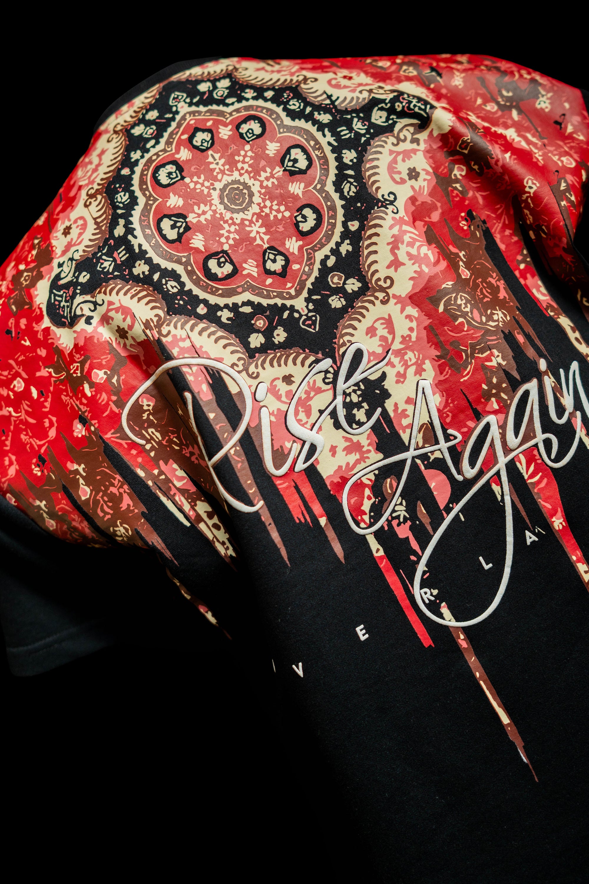 Carpedian  Black Oversized Tshirt