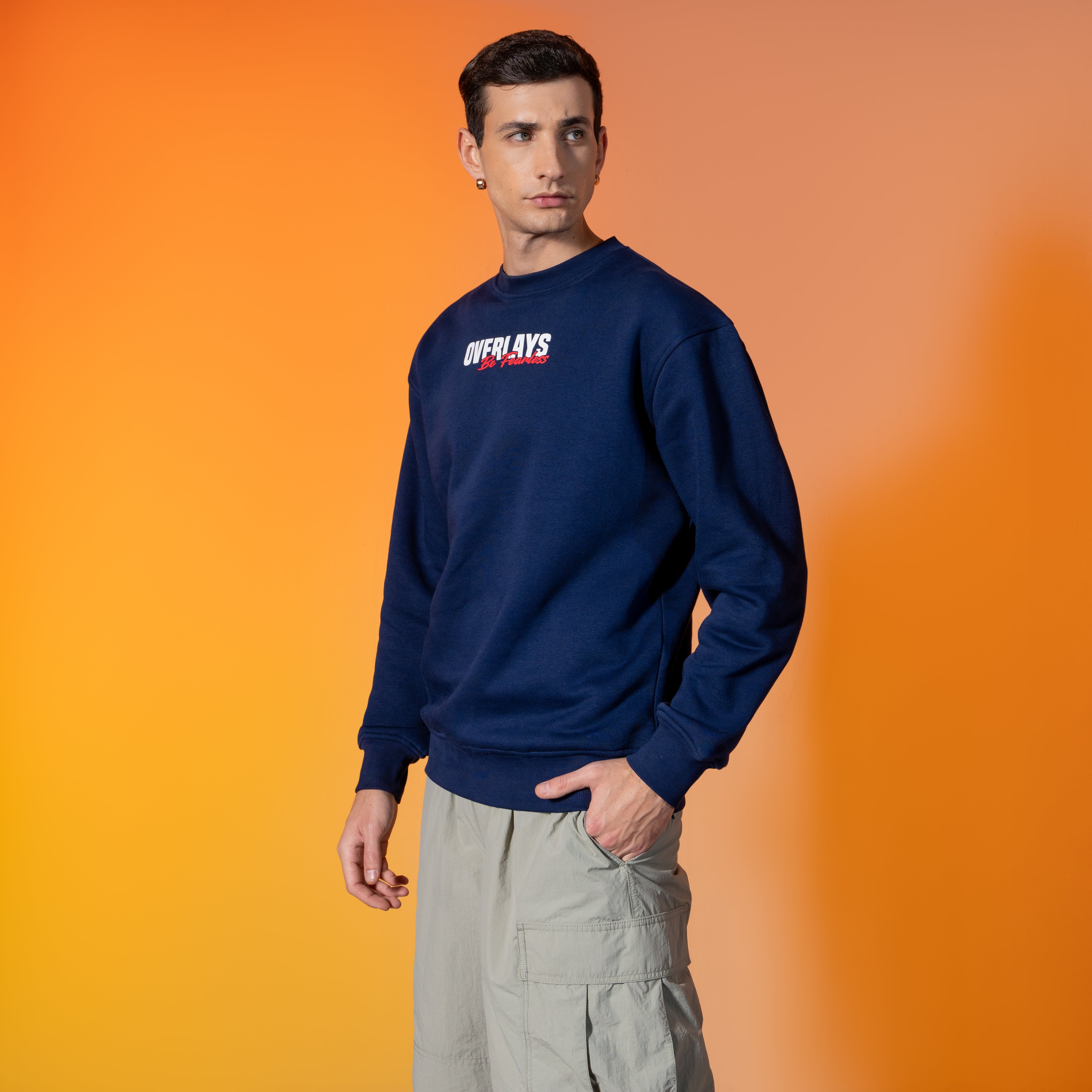 Fearless Navy Sweatshirt