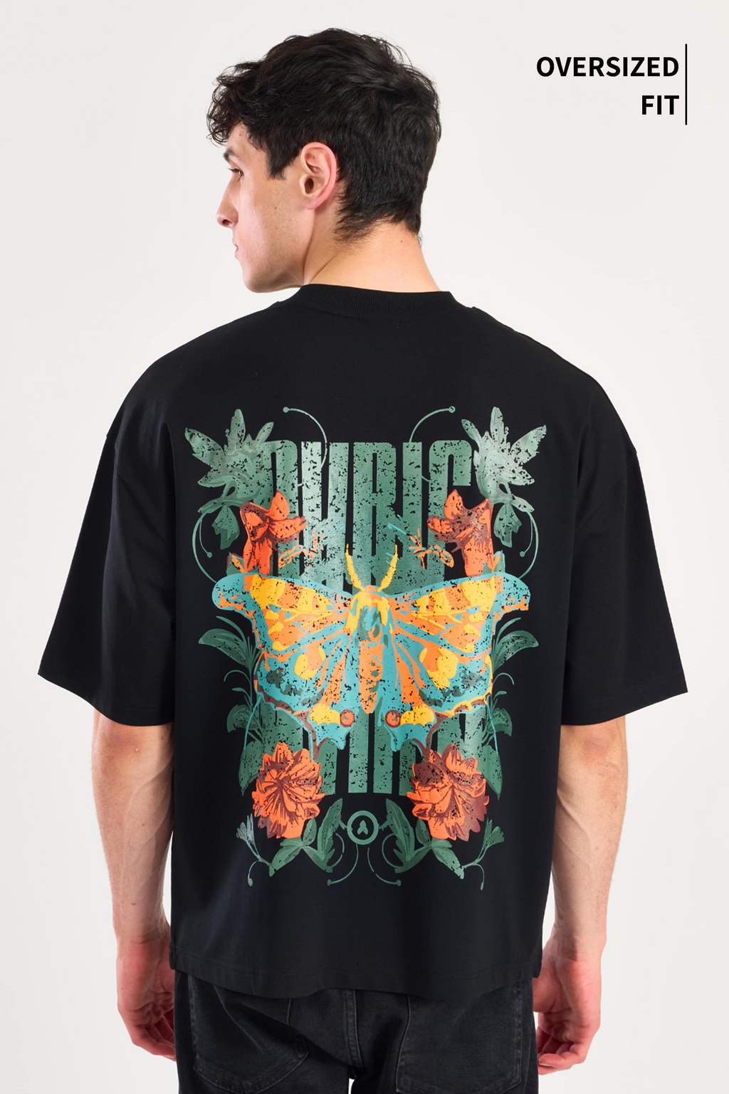 Tropic Flame Oversized Fit T-Shirt