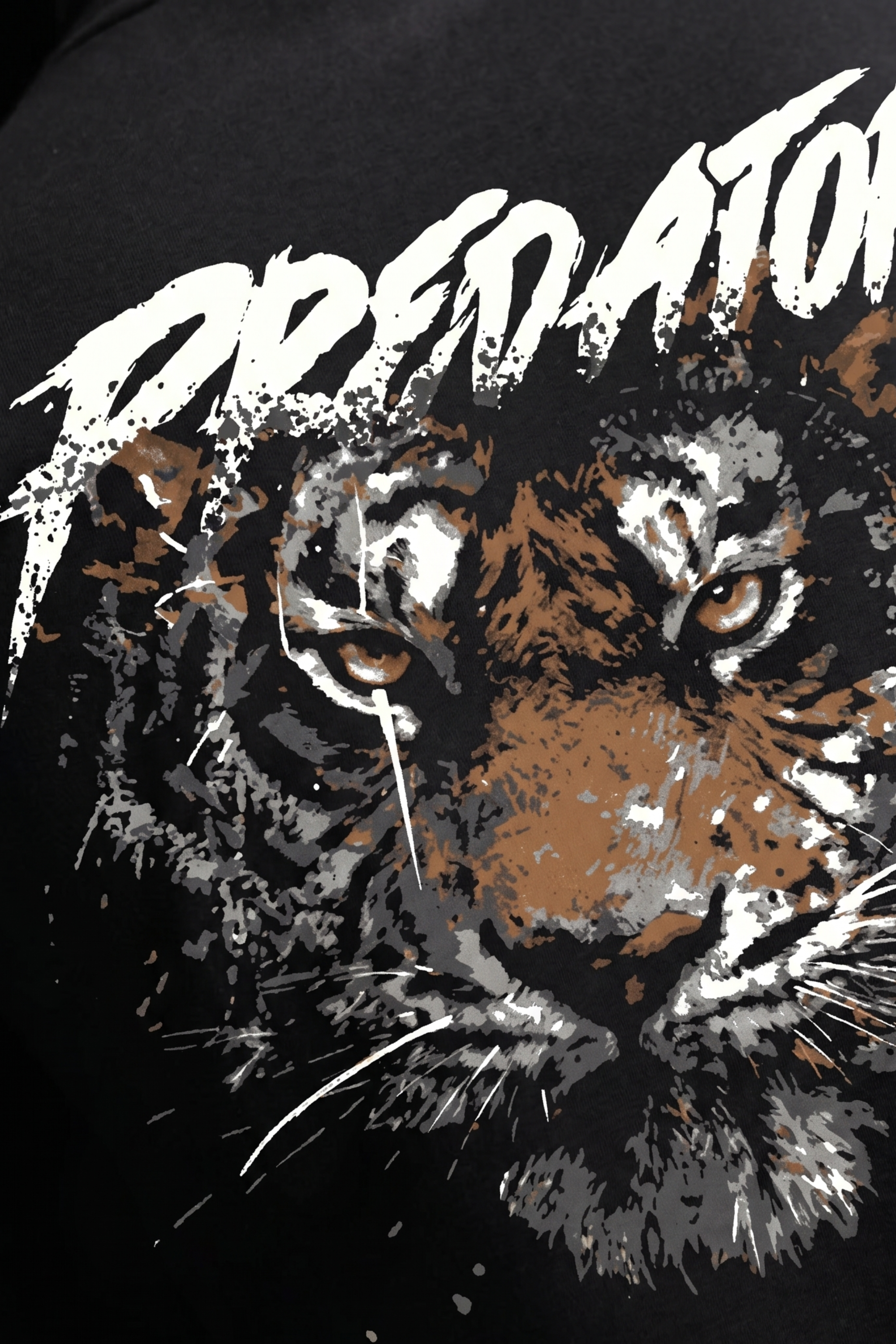 Predator Fury Black Relaxed Fit T-shirt