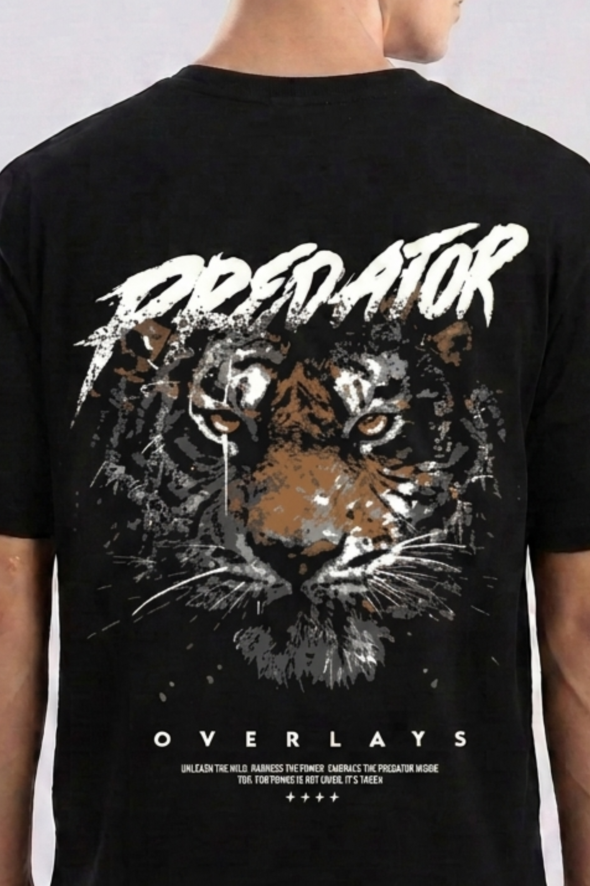 Predator Fury Black Relaxed Fit T-shirt