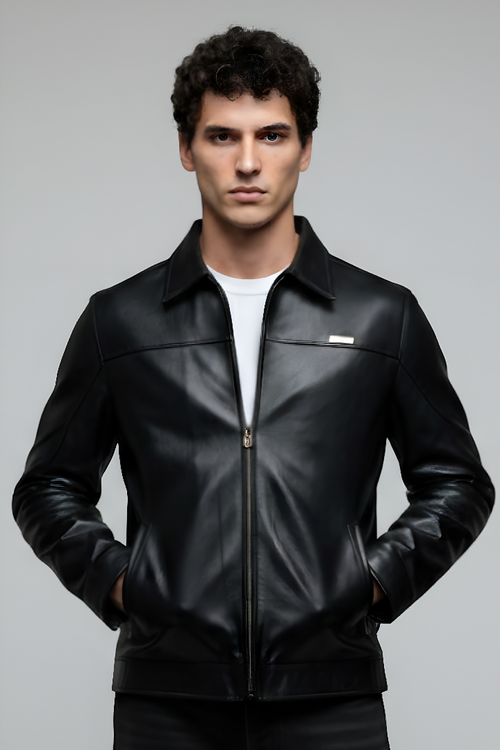 Miler faux leather jacket