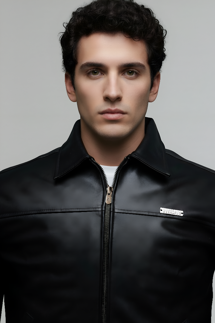 Miler faux leather jacket
