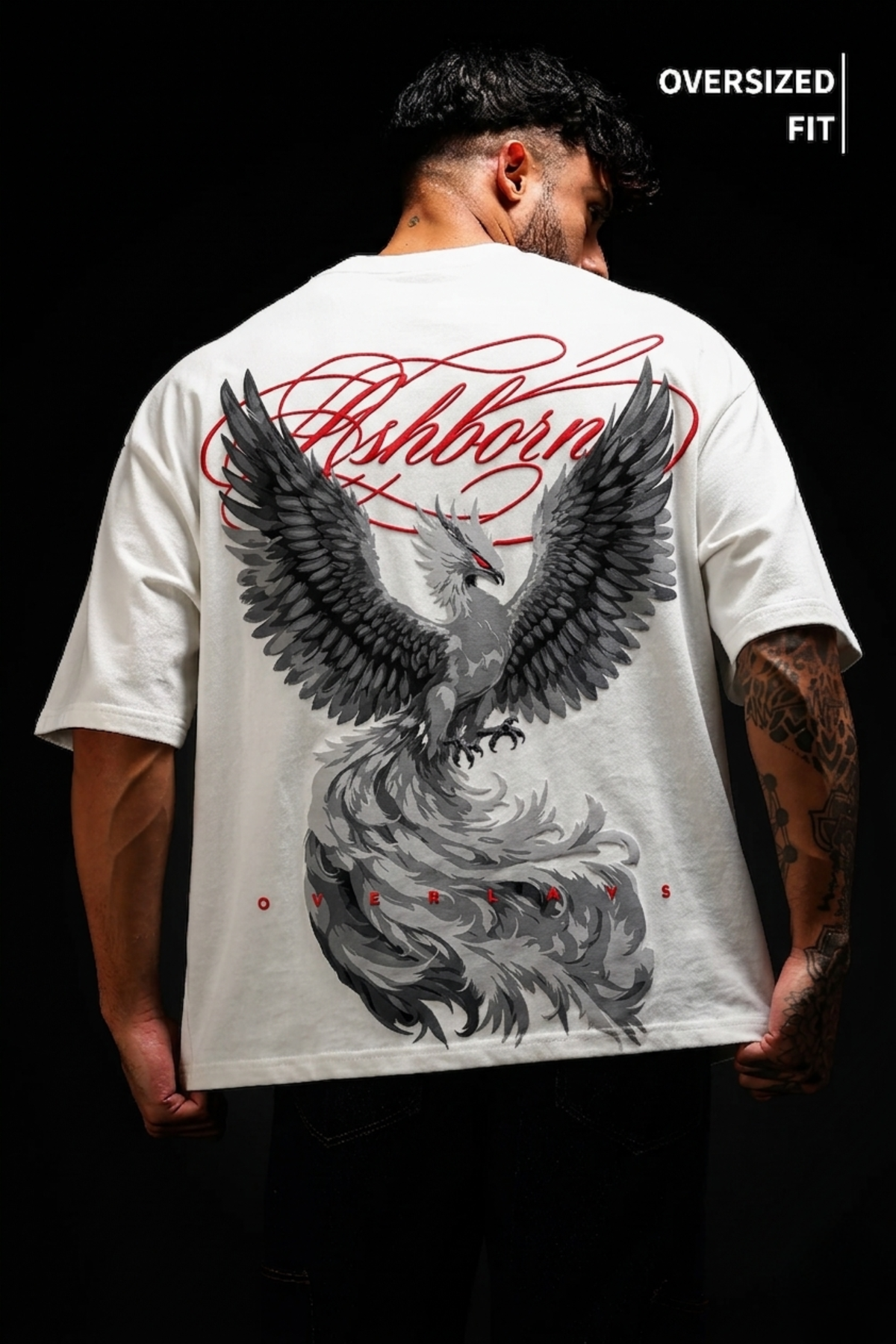 Shadow Phoneix Rise Oversized T-shirt