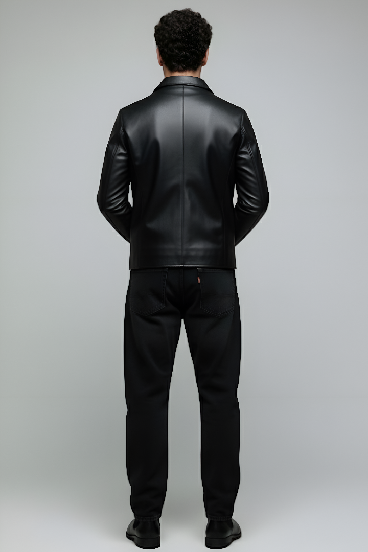 Miler faux leather jacket