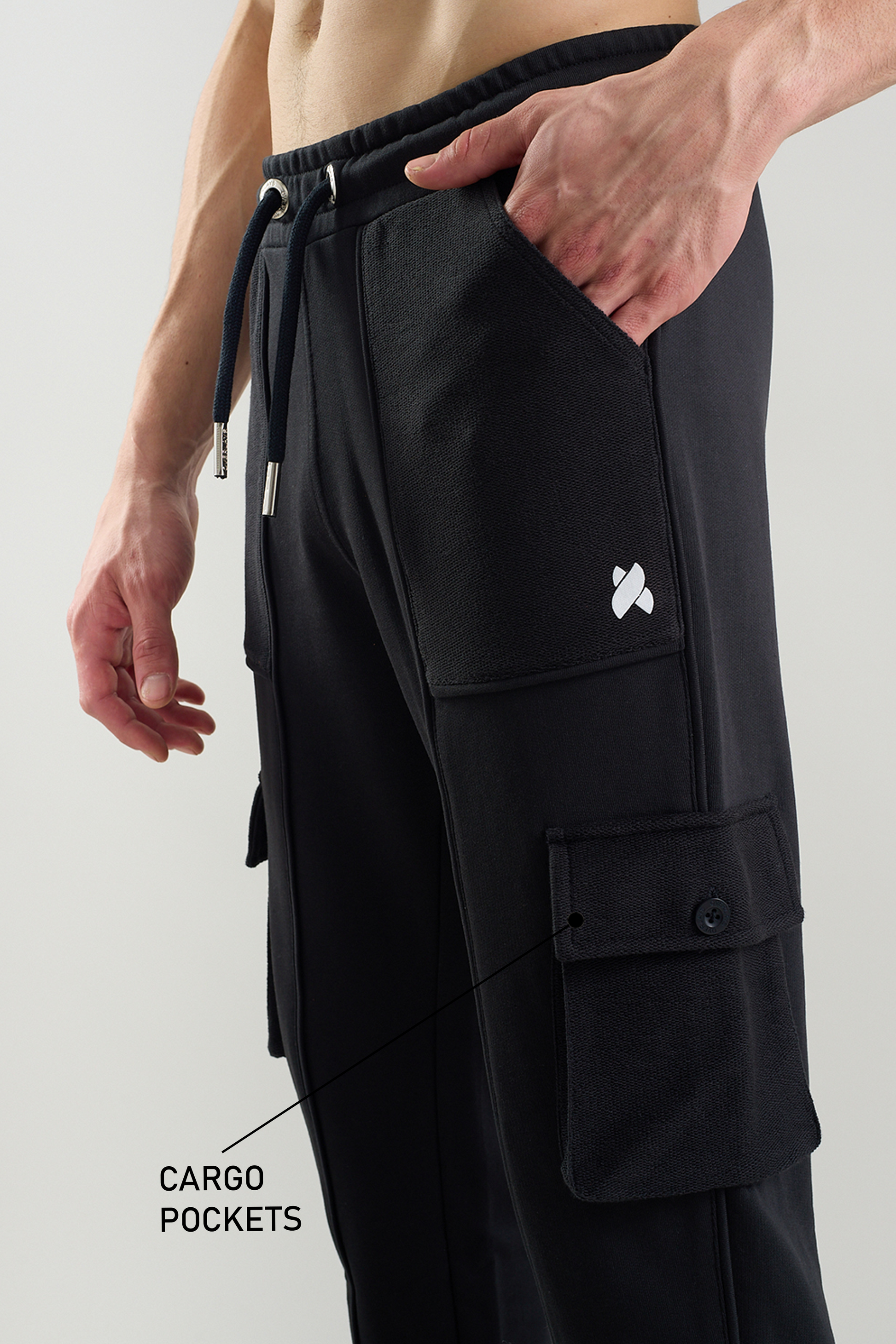 Deconstructed Raven joggers