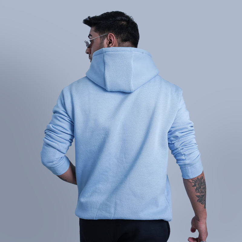 Tranquil Blue Oversized Hoodie