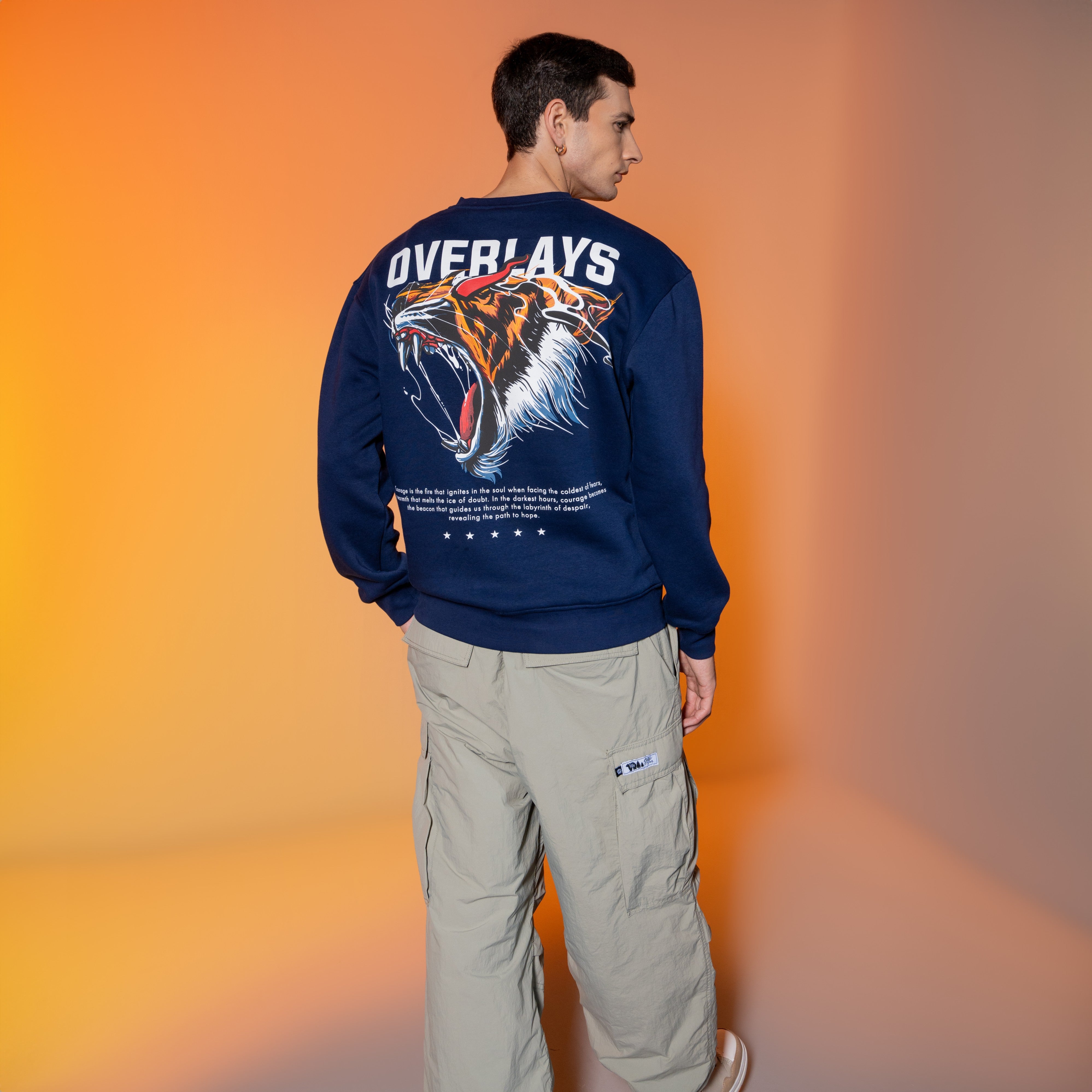 Fearless Navy Sweatshirt