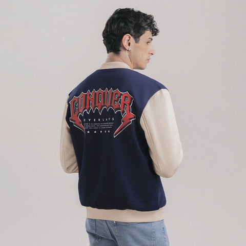 Conqueror Navy Beige Jacket