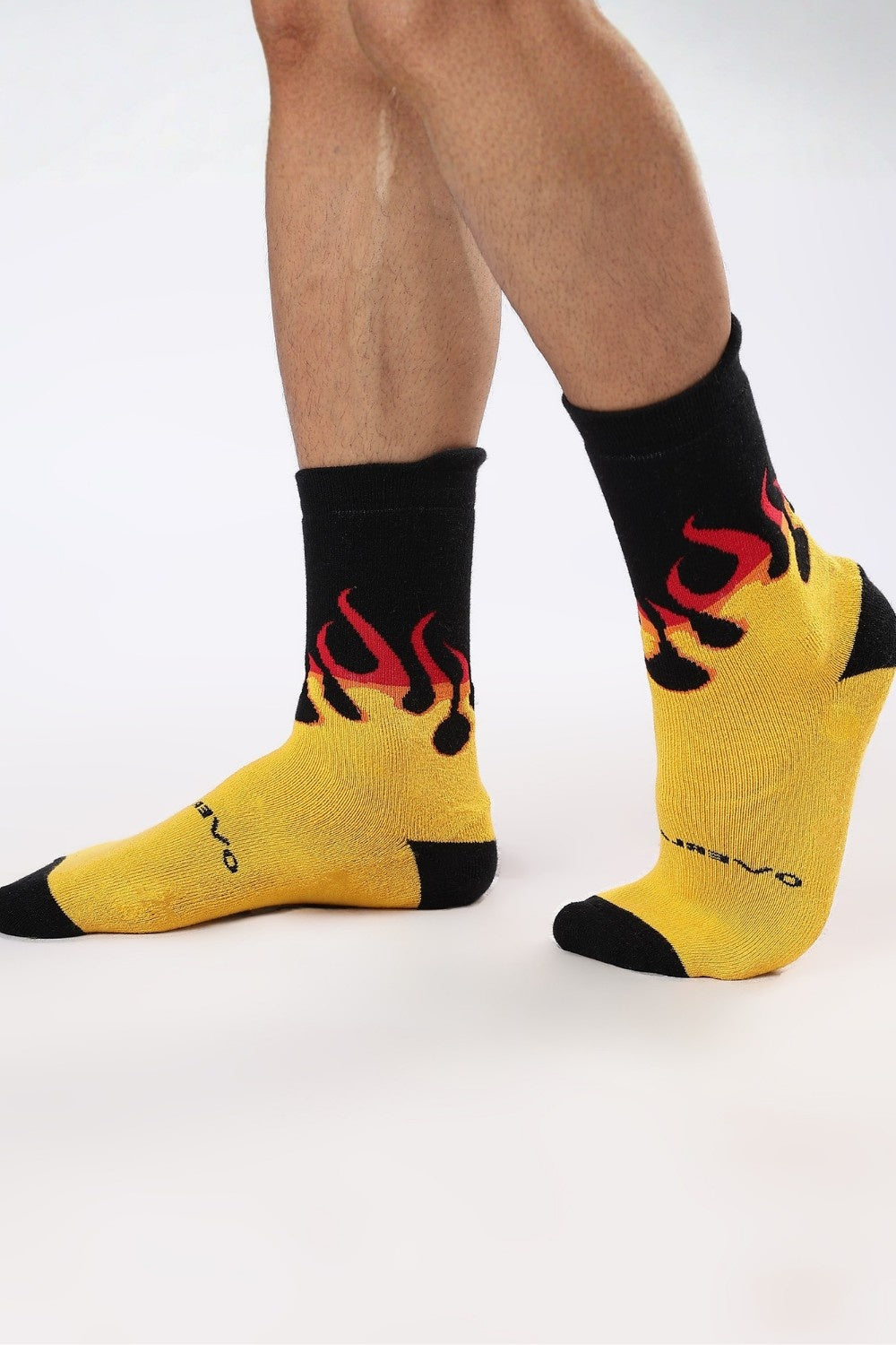 Limitless Socks Flame Yellow