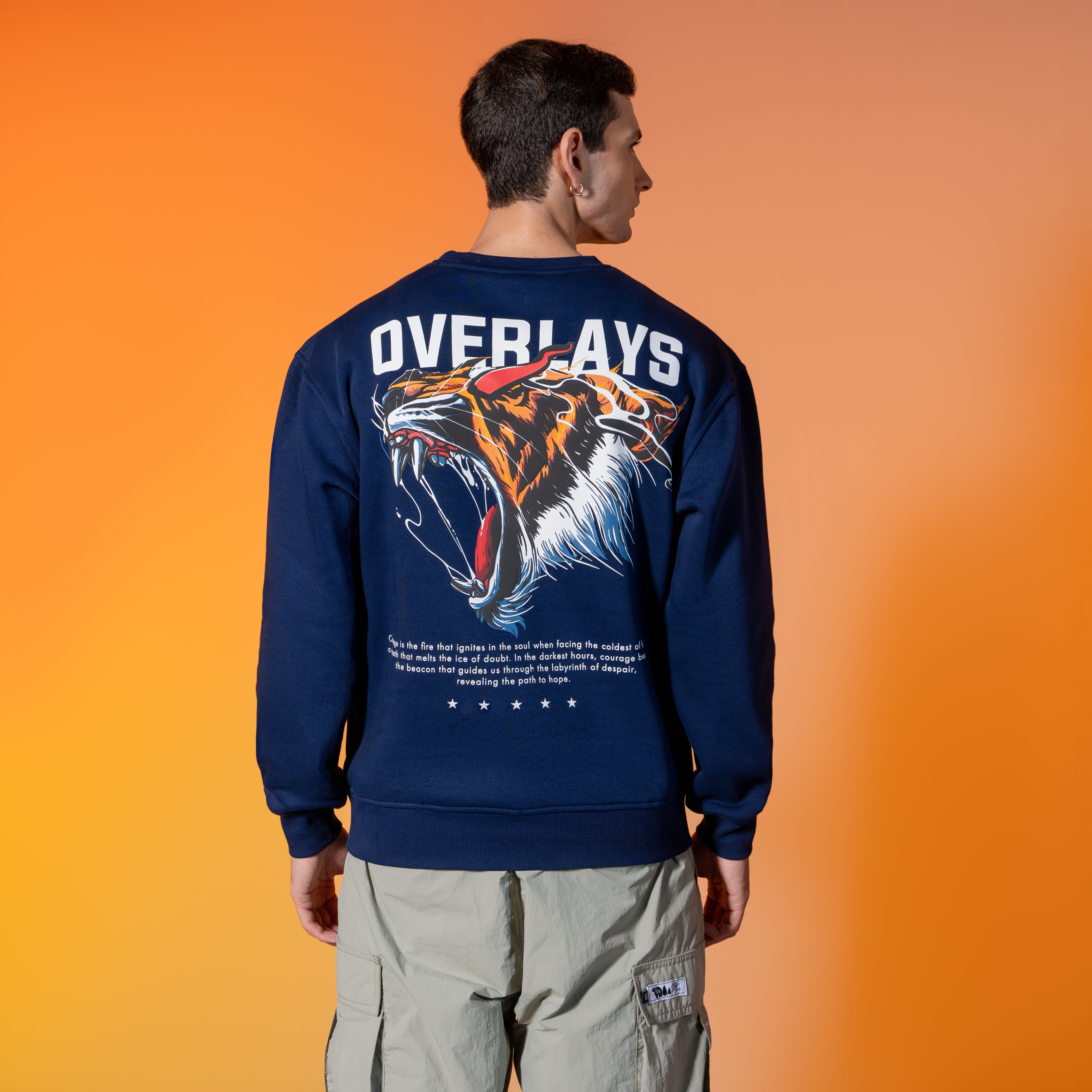 Fearless Navy Sweatshirt