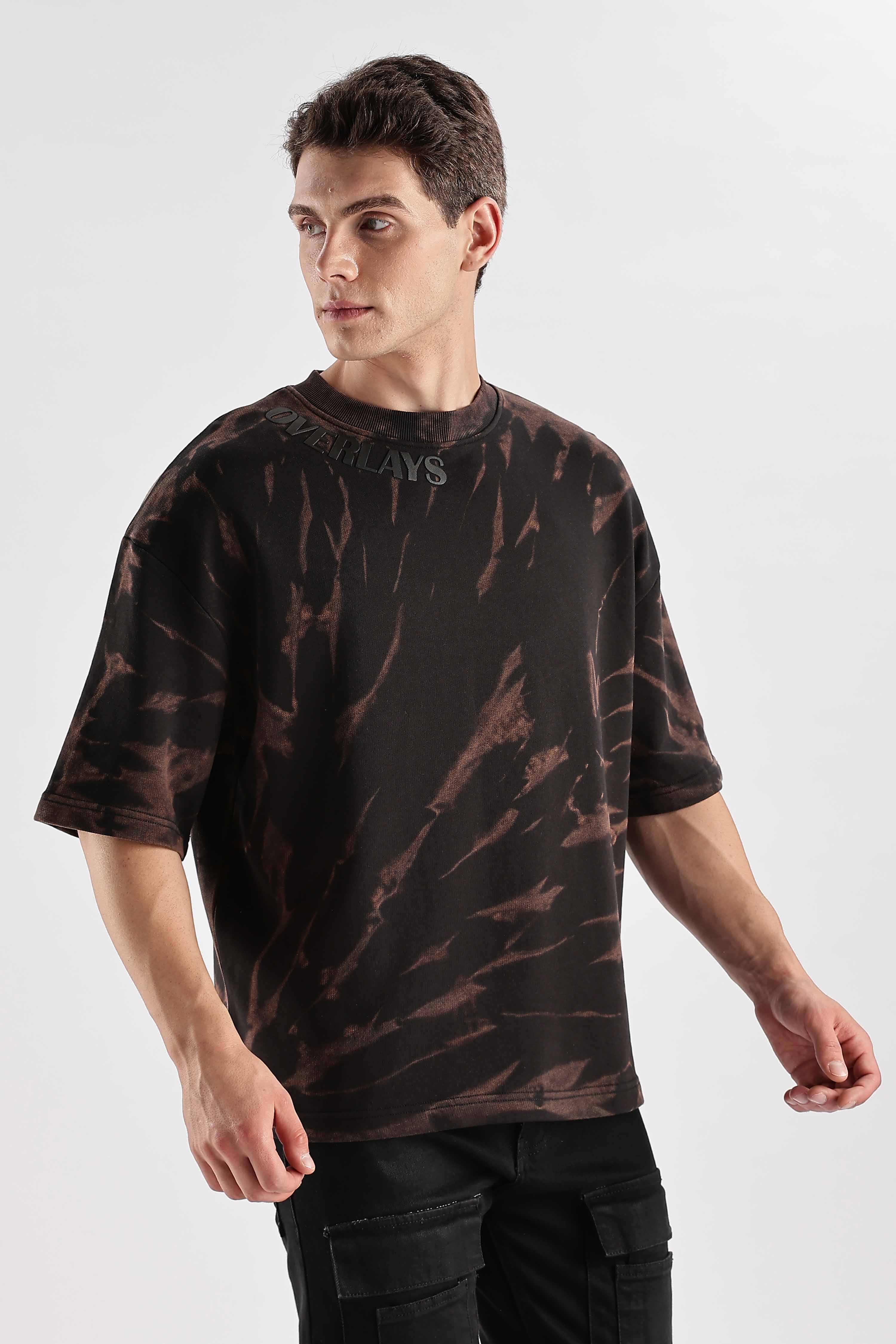 Shadow Splash  Oversized T-shirt