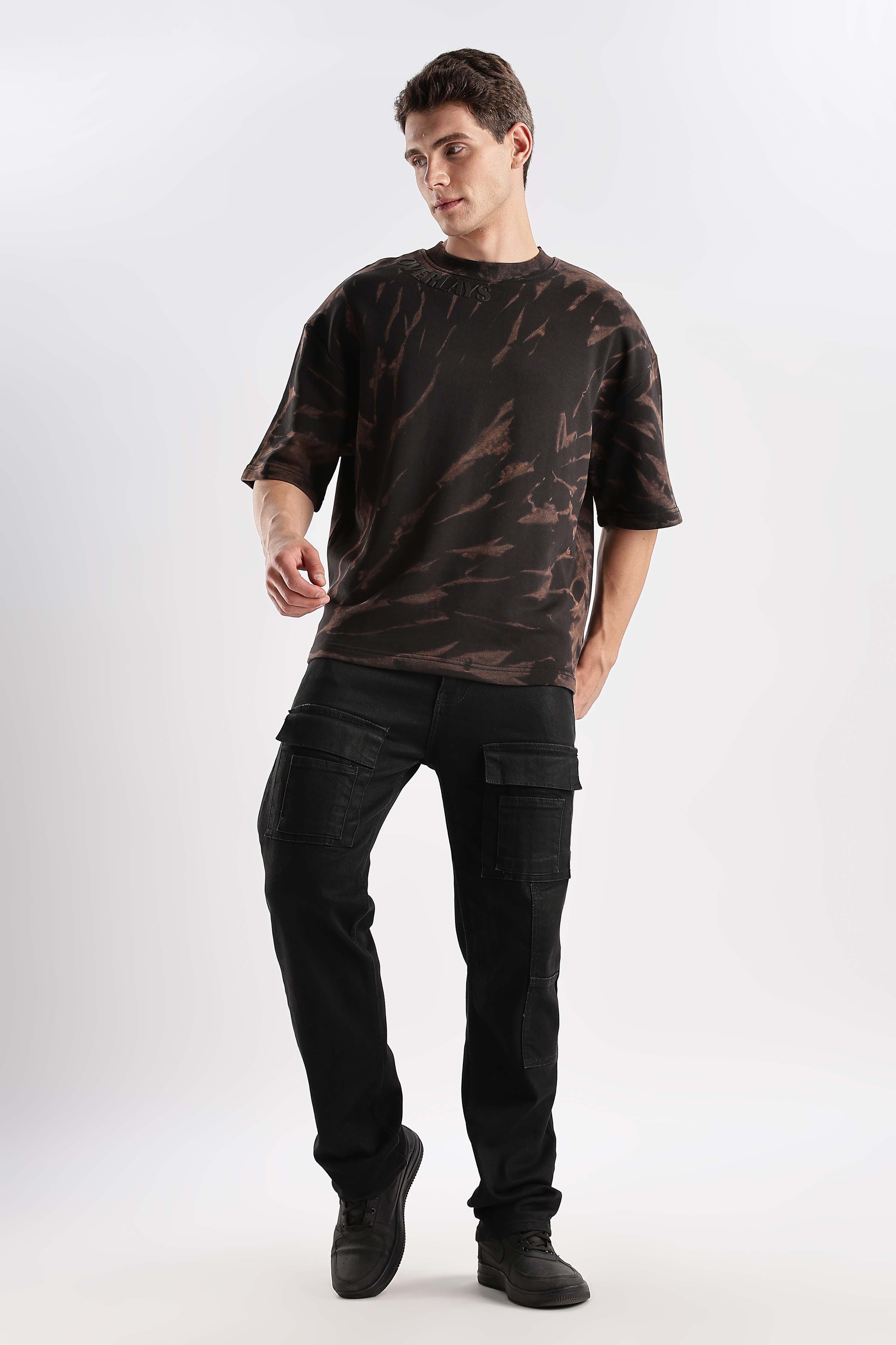 Shadow Splash  Oversized T-shirt