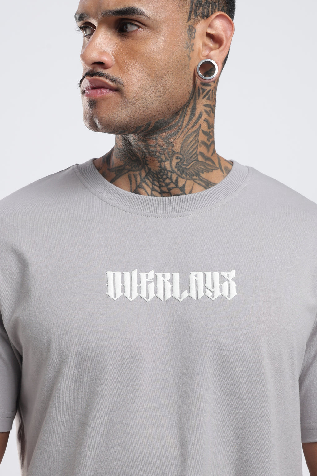 Chase Grey Relaxed  Fit T-Shirt