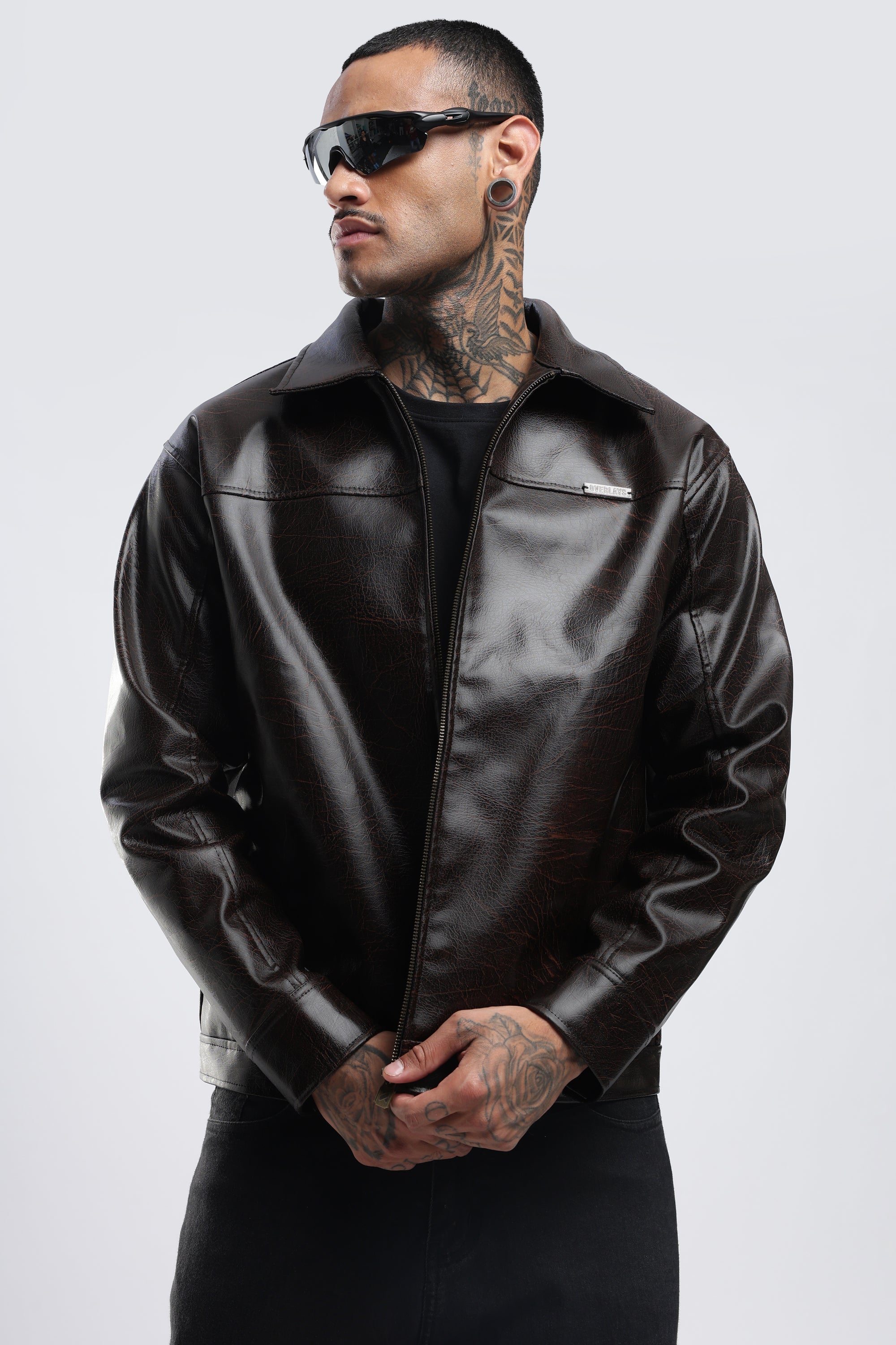 Hazel Miler Brown Textured