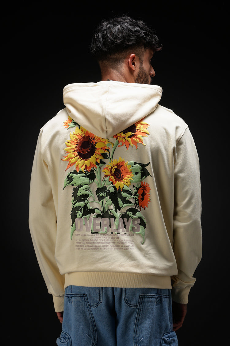 Sunflower Beige Oversized Hoodie