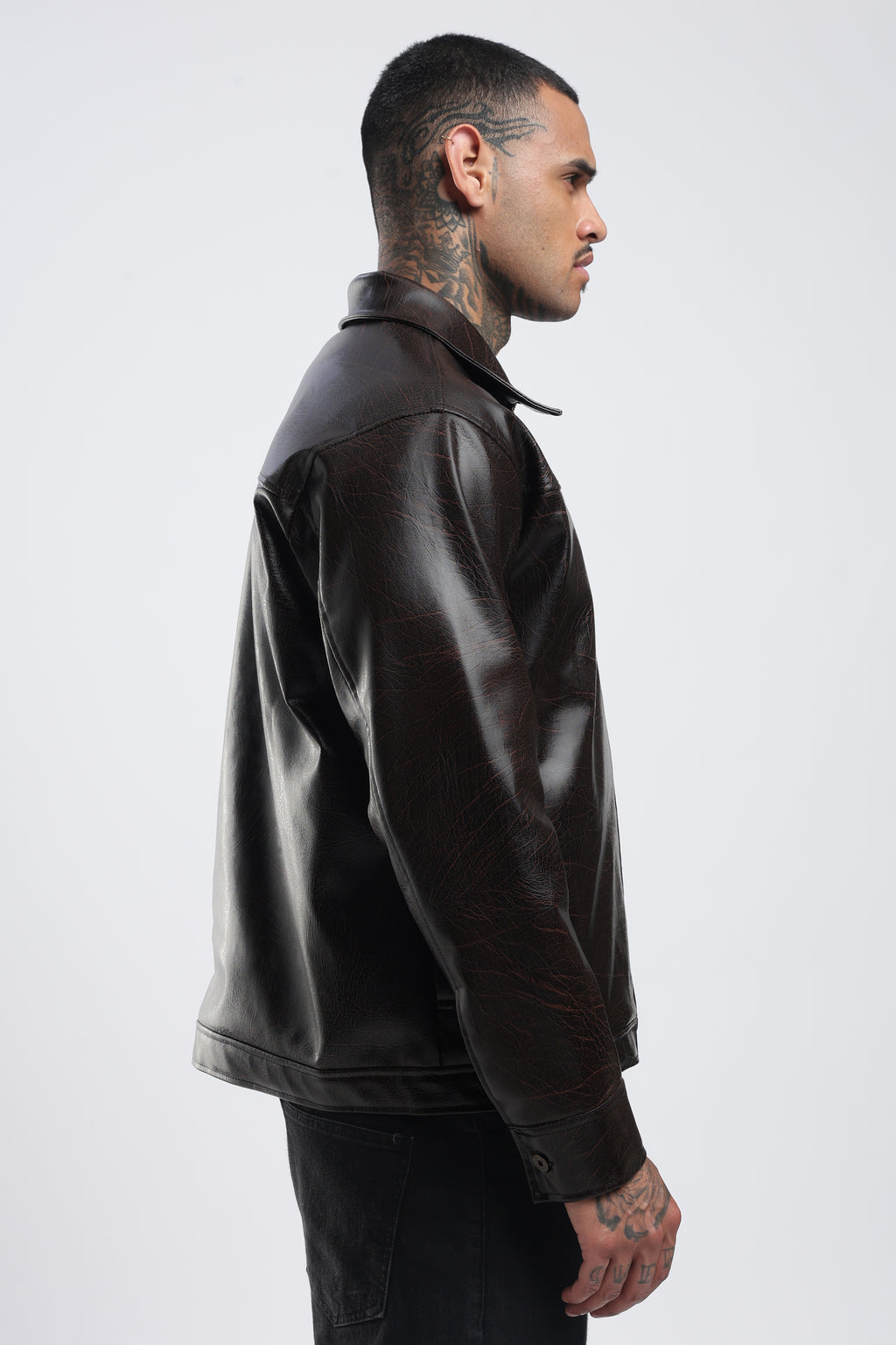 Hazel Miler Brown Textured