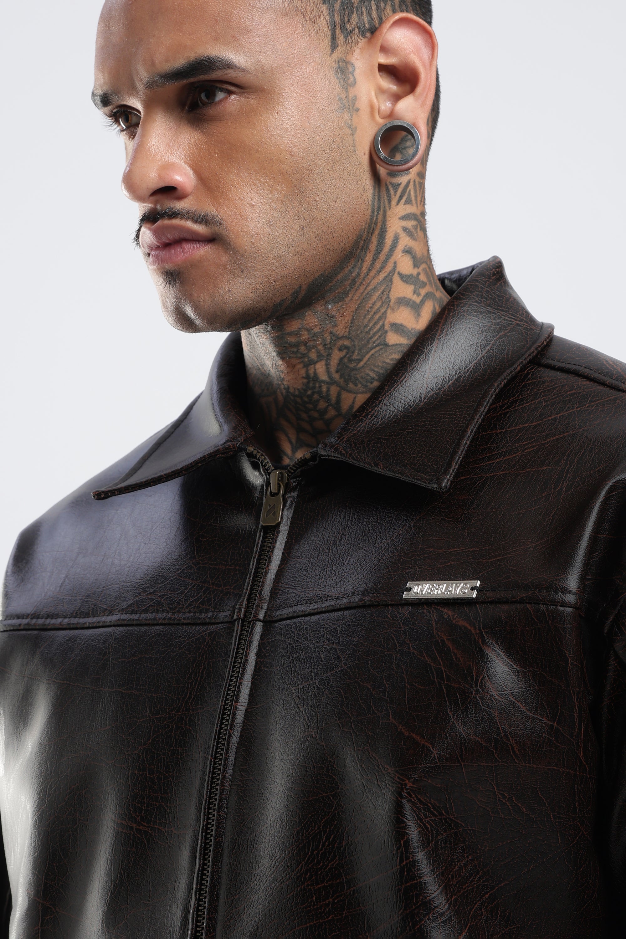 Hazel Miler Brown Textured