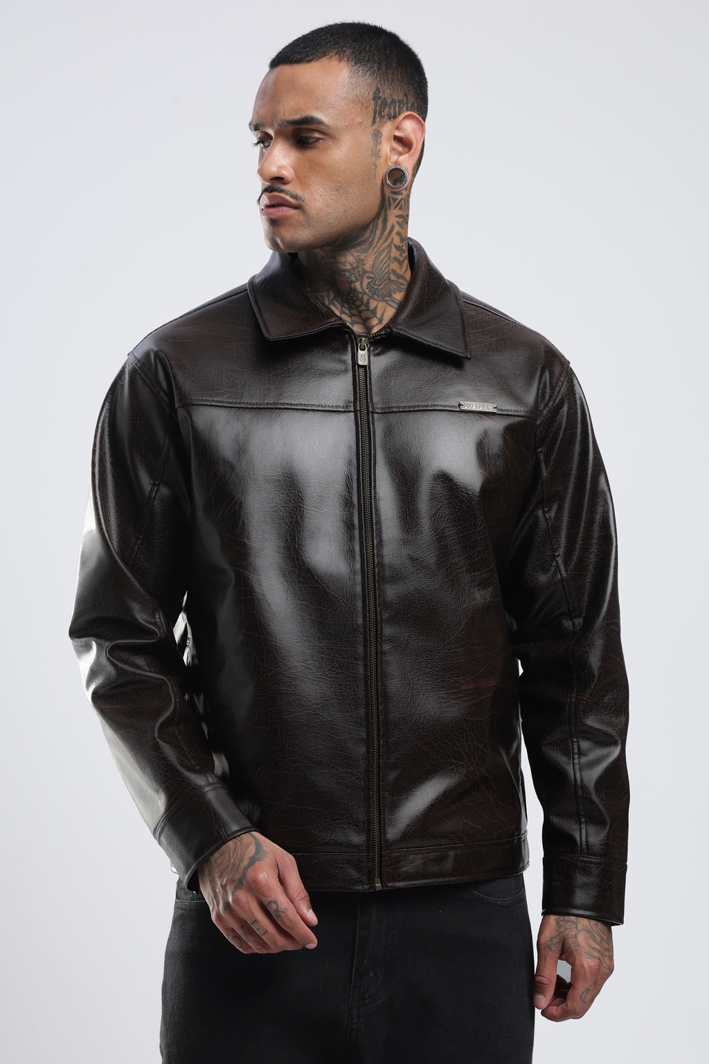 Hazel Miler Brown Textured