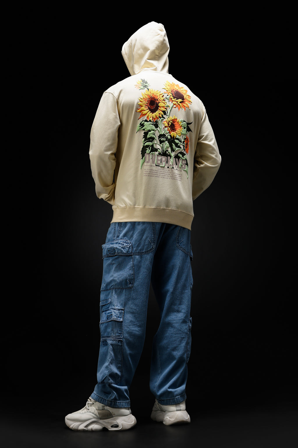 Sunflower Beige Oversized Hoodie