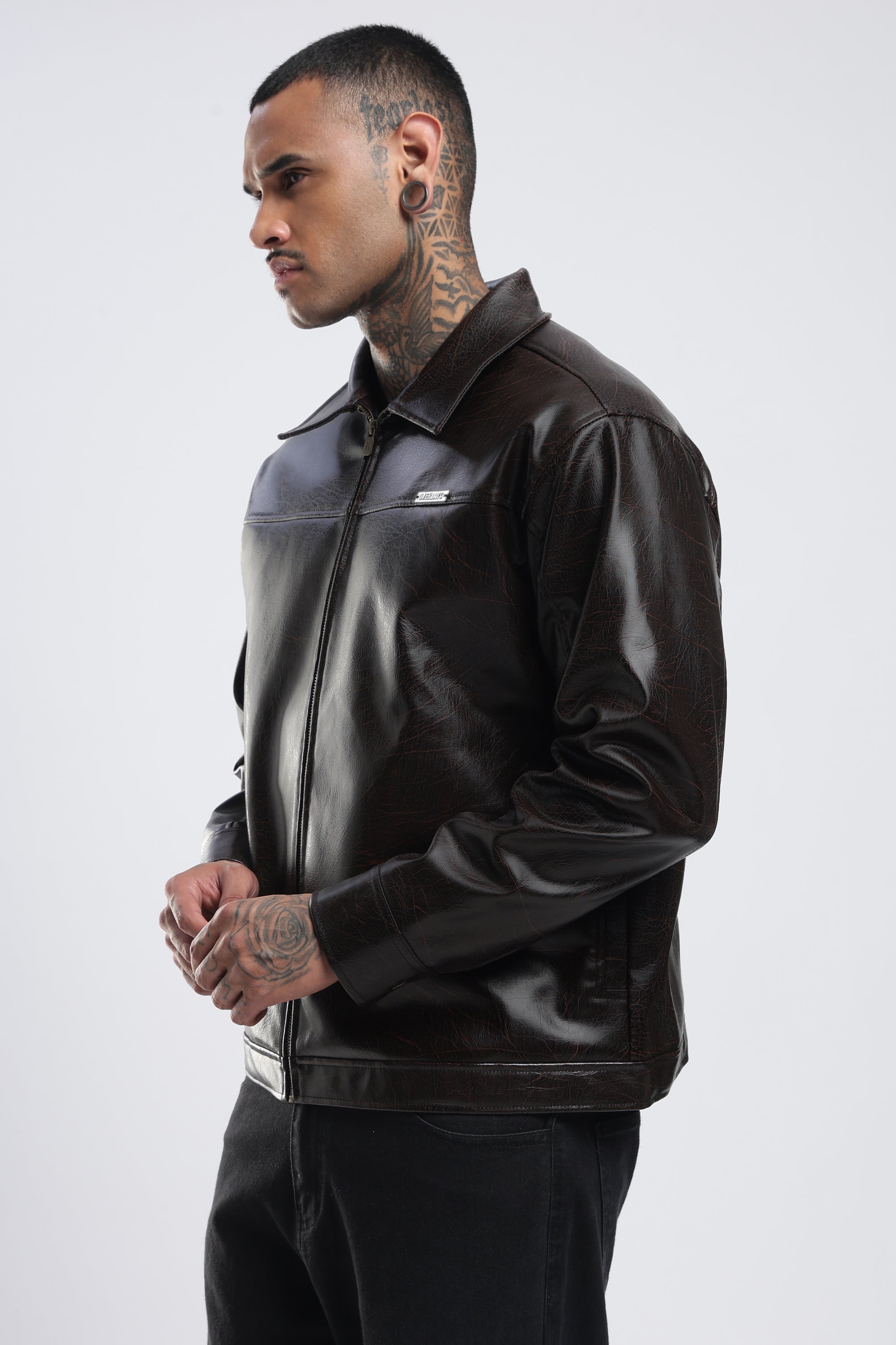 Hazel Miler Brown Textured