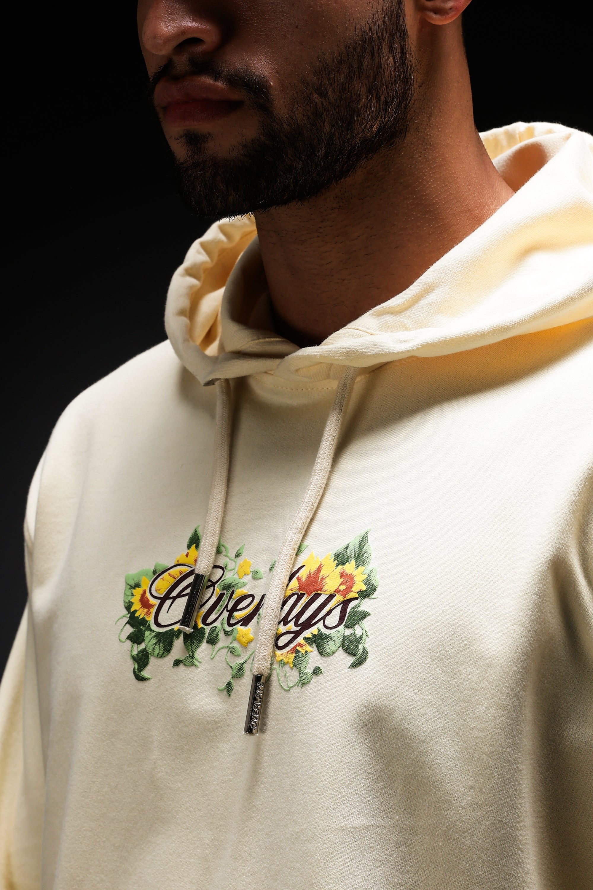 Sunflower Beige Oversized Hoodie